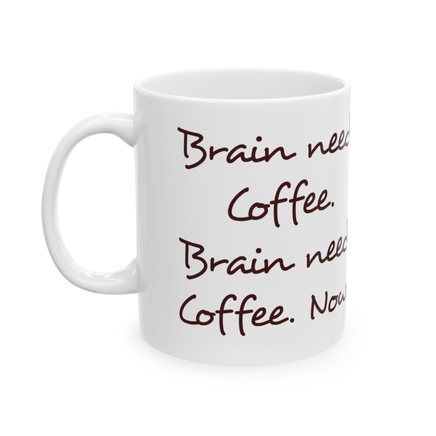 Funny Coffee Lover Ceramic Mug - Perfect for Home or Office - Hilarious Coffee Drinker's Gift - Schmartypants