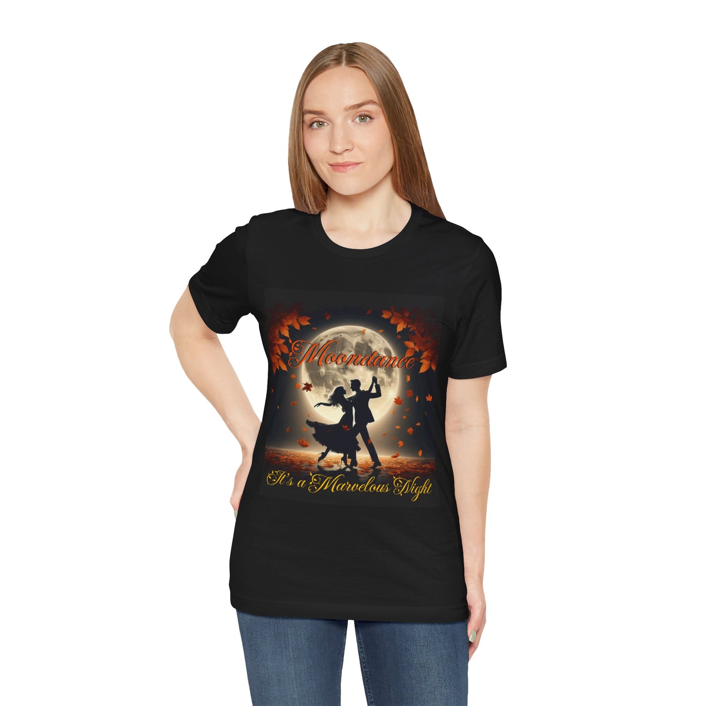 Moondance Unisex Jersey Tee - "It's a Marvelous Night" Graphic Shirt - Van Morrison and Music Fans - Schmartypants