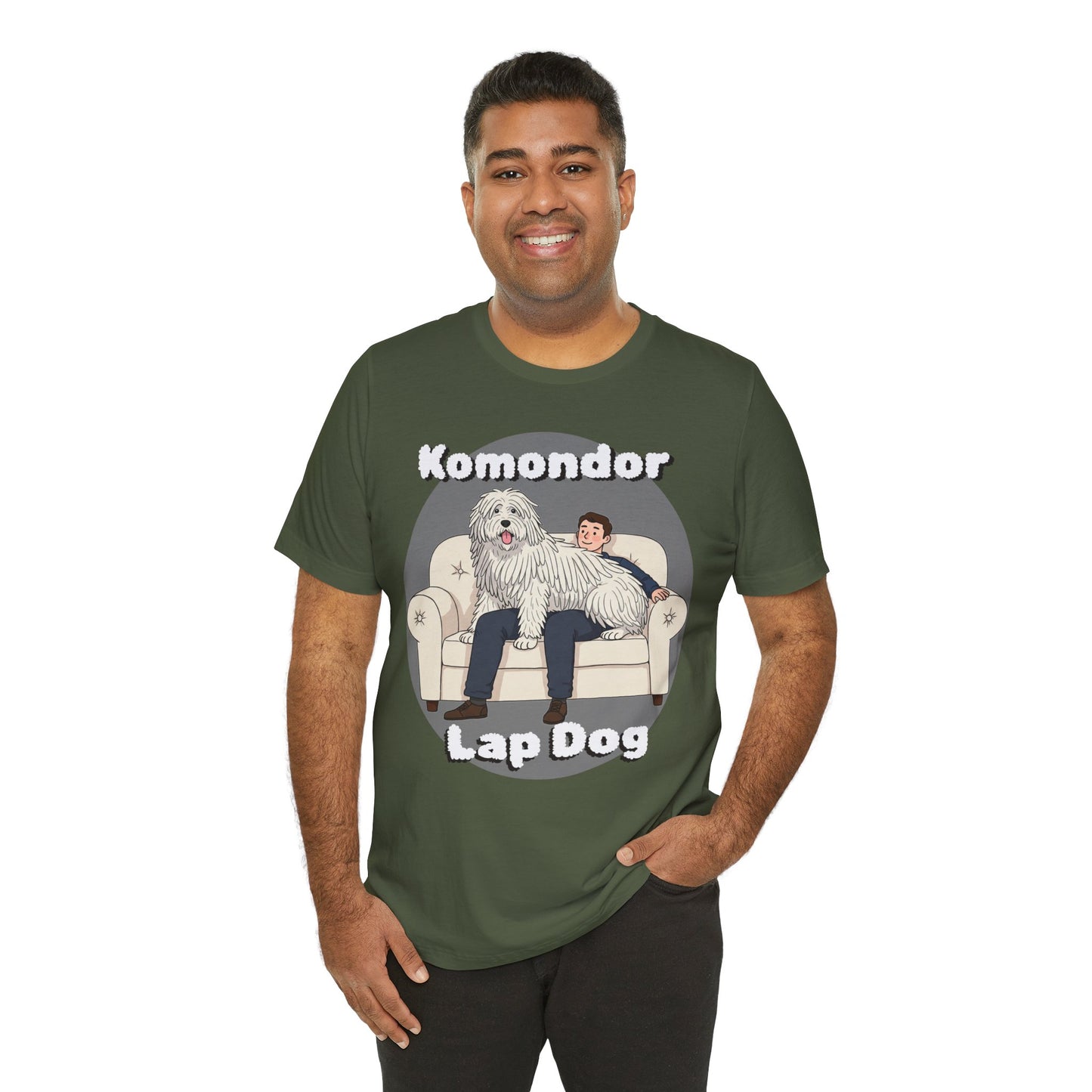 Hilarious Komondor Lap Dog Unisex Tee - Fun Pet Lover Shirt - Schmartypants