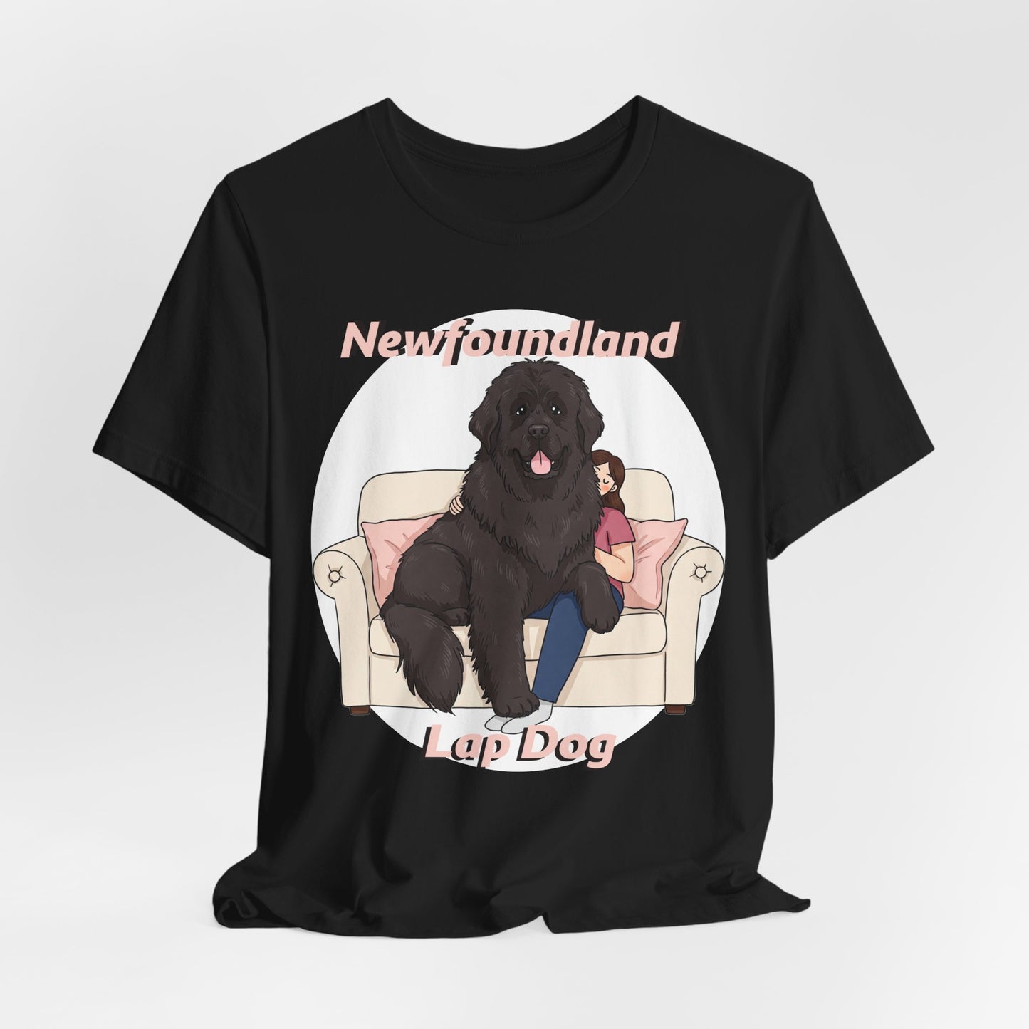 Newfoundland Lap Dog Unisex Tee - Funny Dog Lover Shirt - Schmartypants