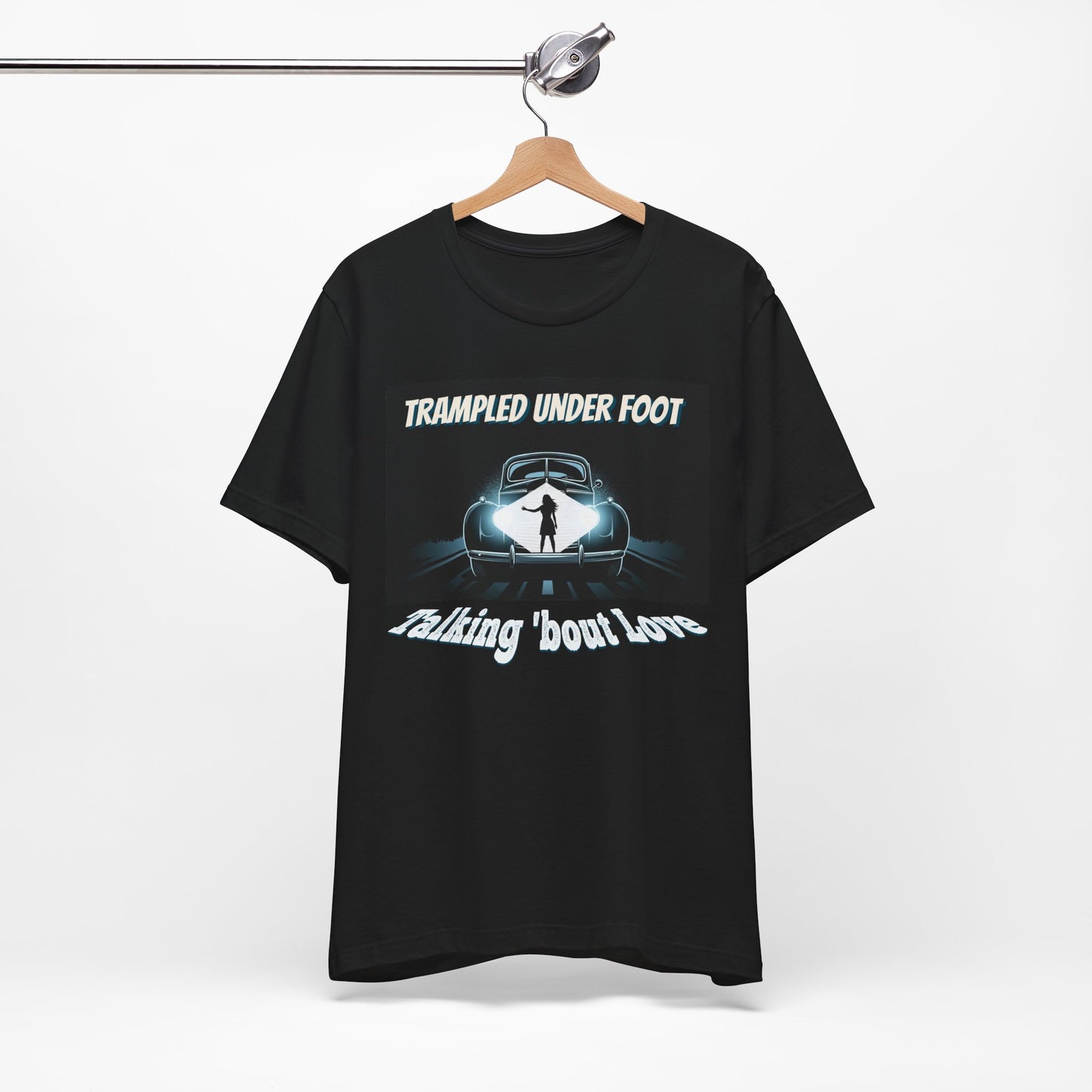 Trampled Under Foot Graphic Tee for Music Fans, Unisex Jersey Tee, Concert Outfit, Gift for Musicians, Festival Apparel, Led Zeppelin fans