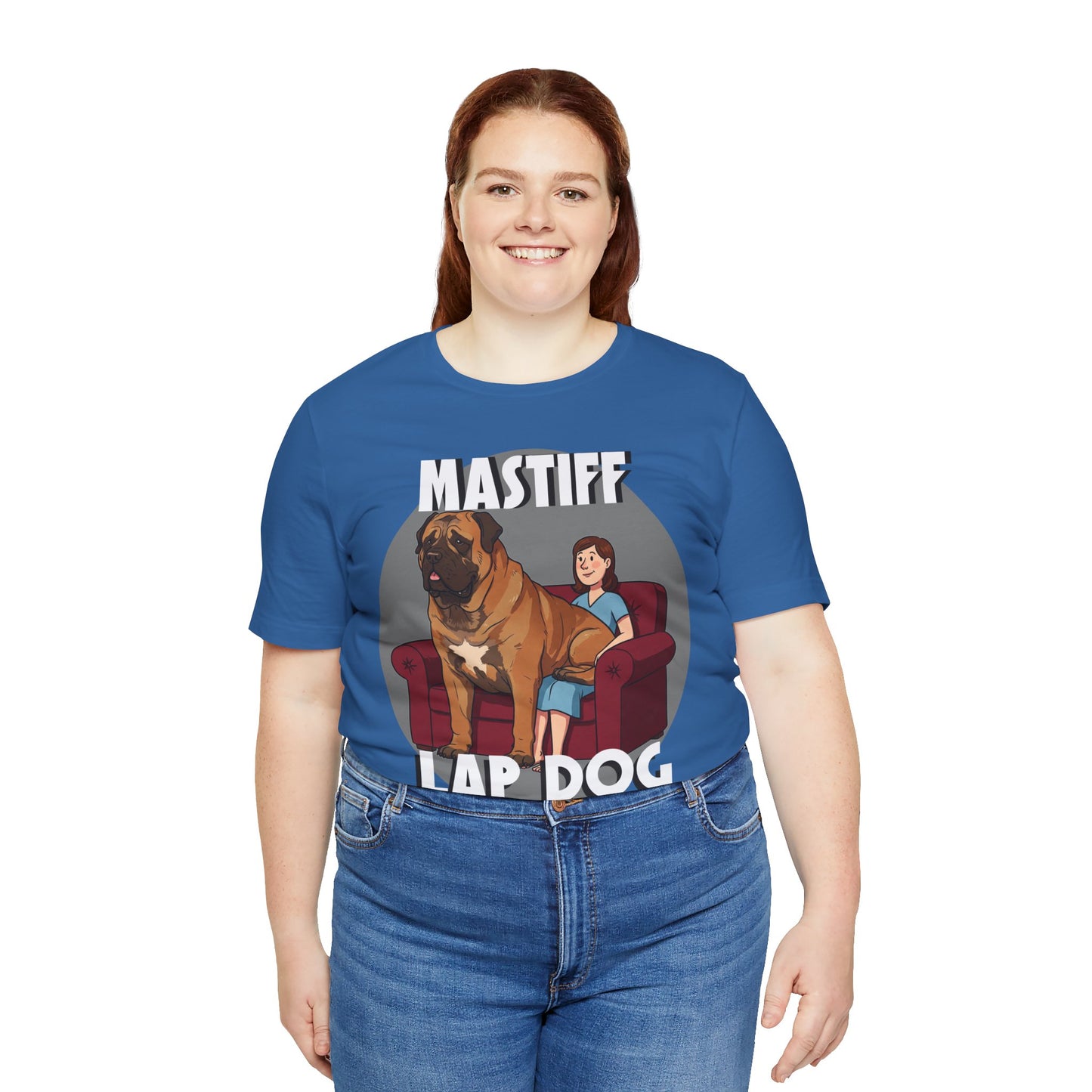 Mastiff Lap Dog T-Shirt – Hilarious and Comfy Tee for Dog Lovers - Schmartypants