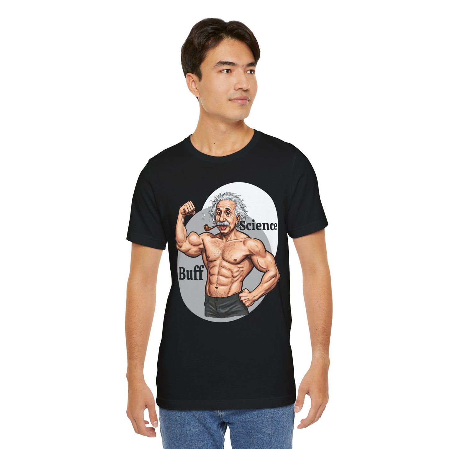 Science Buff Unisex Short Sleeve Tee - Funny Science Themed T-Shirt - Einstein Gift - Physics Lovers - Schmartypants