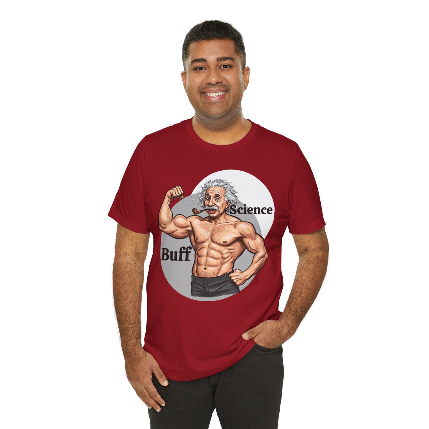 Science Buff Unisex Short Sleeve Tee - Funny Science Themed T-Shirt - Einstein Gift - Physics Lovers - Schmartypants