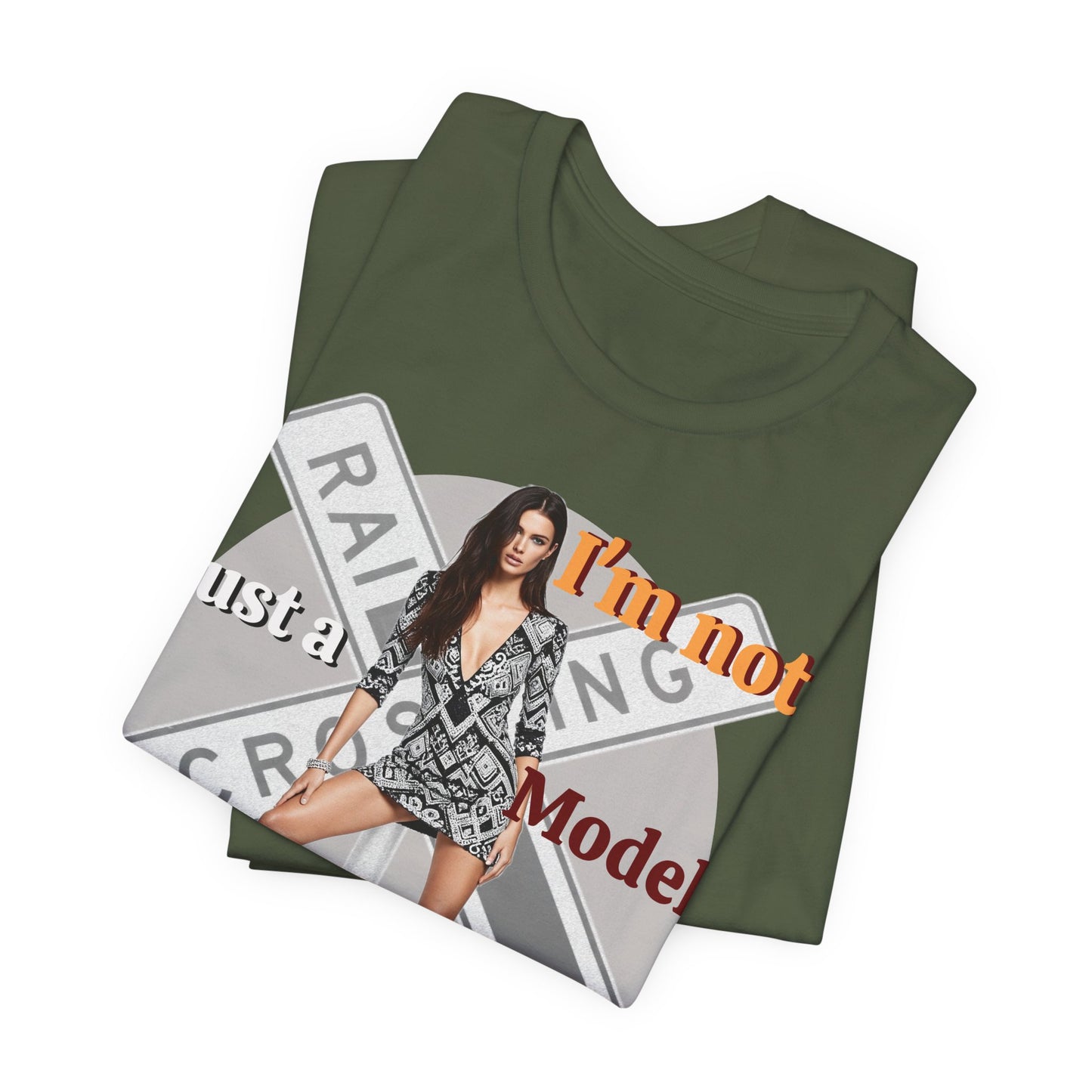 Railroad Model Unisex Tee, Train Lover Gift, Funny 'Model Railroader' Shirt, Model Railroading Apparel, Unique Graphic T-Shirt - Schmartypants