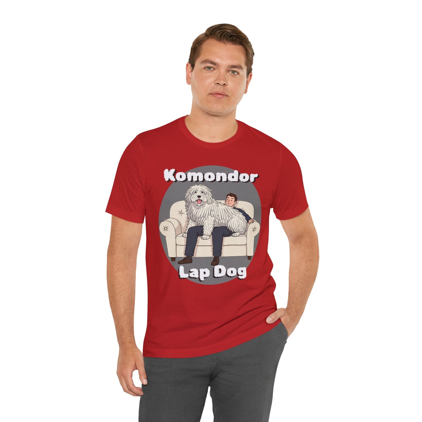 Hilarious Komondor Lap Dog Unisex Tee - Fun Pet Lover Shirt - Schmartypants