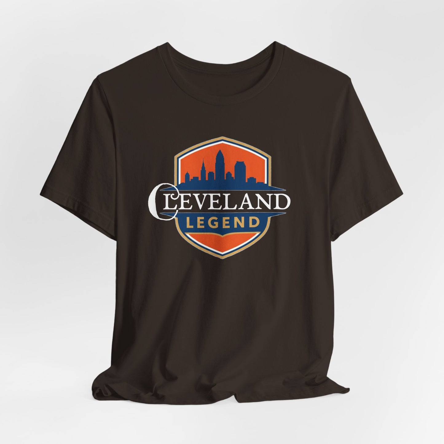 Cleveland Legend Unisex Tee - Casual Graphic Shirt, Gift for Sports Fans, Summer Essential, Unique Ohio Pride Tee, Cleveland Souvenir Tee