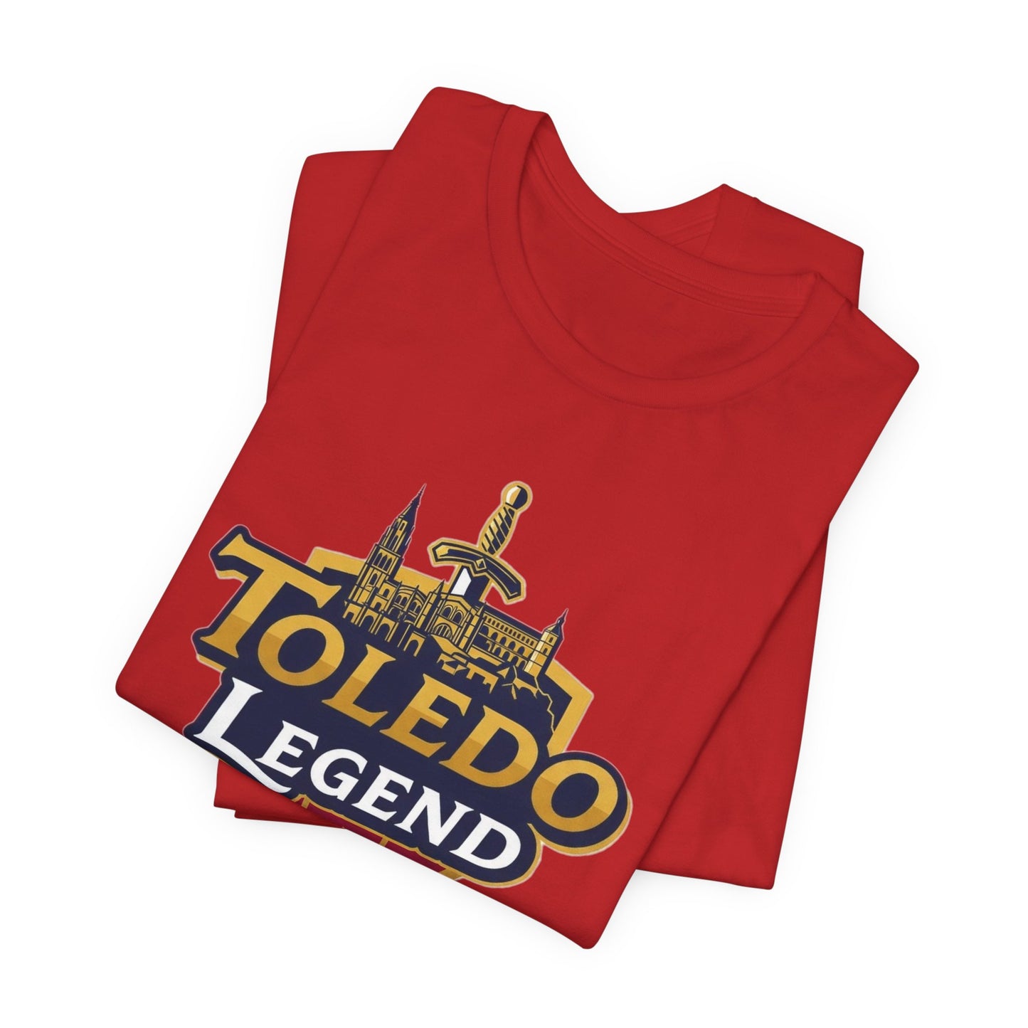 Toledo Spain Legend Unisex Tee | Casual Wear, Souvenir T-shirt, Travel Apparel, Unique Graphic Shirt