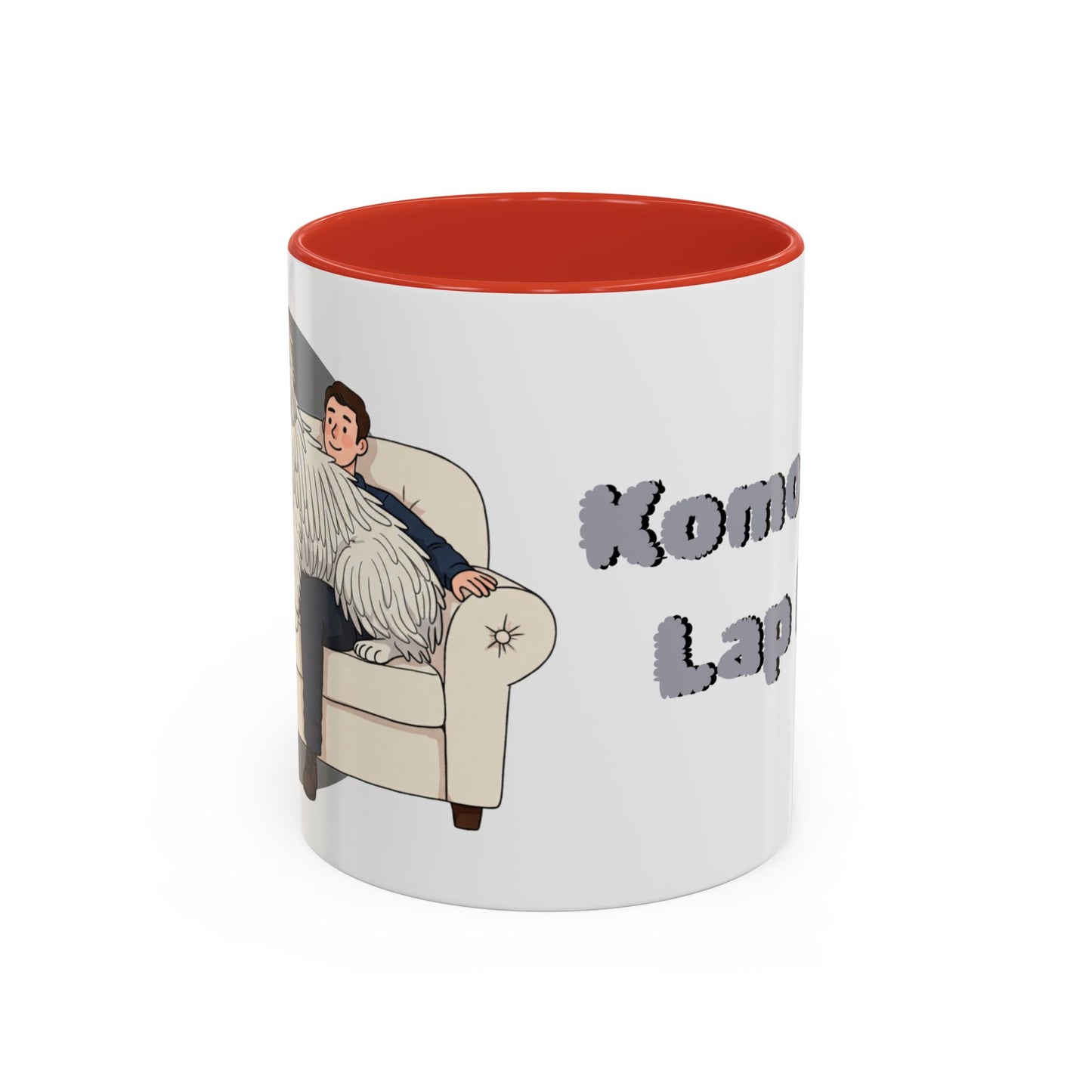 Komondor Lap Dog Coffee Mug - Funny Animal Lover Gift - Schmartypants
