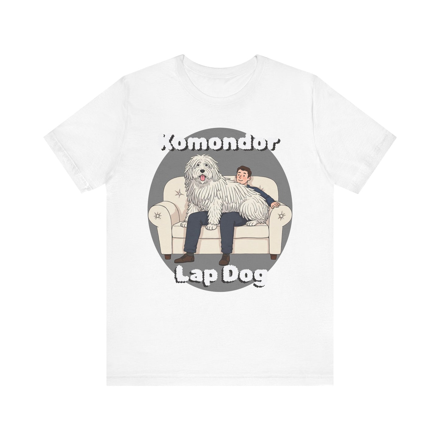 Hilarious Komondor Lap Dog Unisex Tee - Fun Pet Lover Shirt - Schmartypants