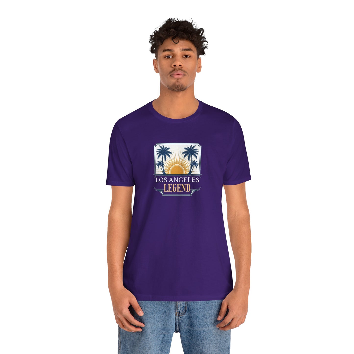 Los Angeles Legend Tee, Unisex Short Sleeve Shirt, California Pride, Summer Vibe, Travel Gift, Casual Wear, L.A. Souvenir Tee