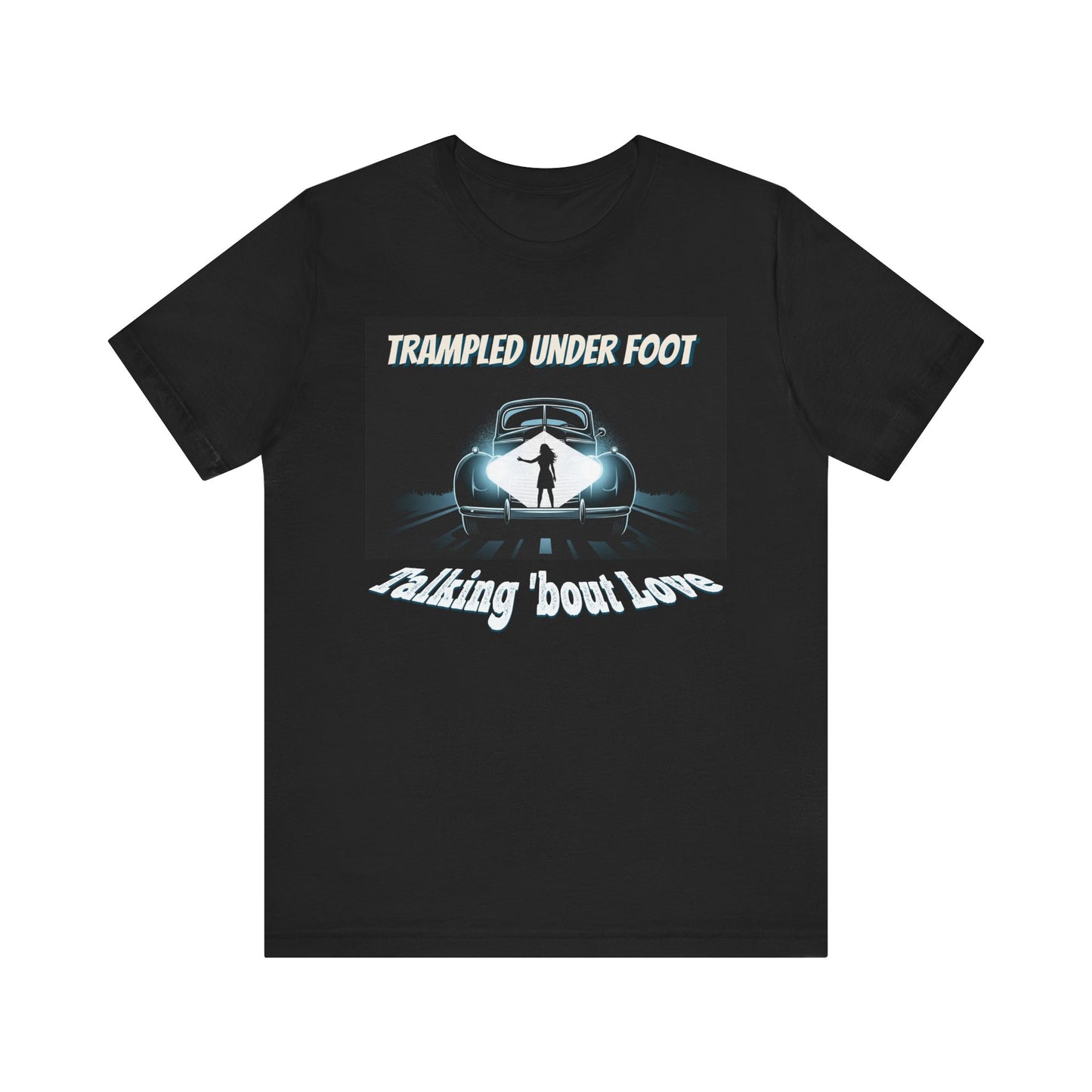 Trampled Under Foot Graphic Tee for Music Fans, Unisex Jersey Tee, Concert Outfit, Gift for Musicians, Festival Apparel, Led Zeppelin fans
