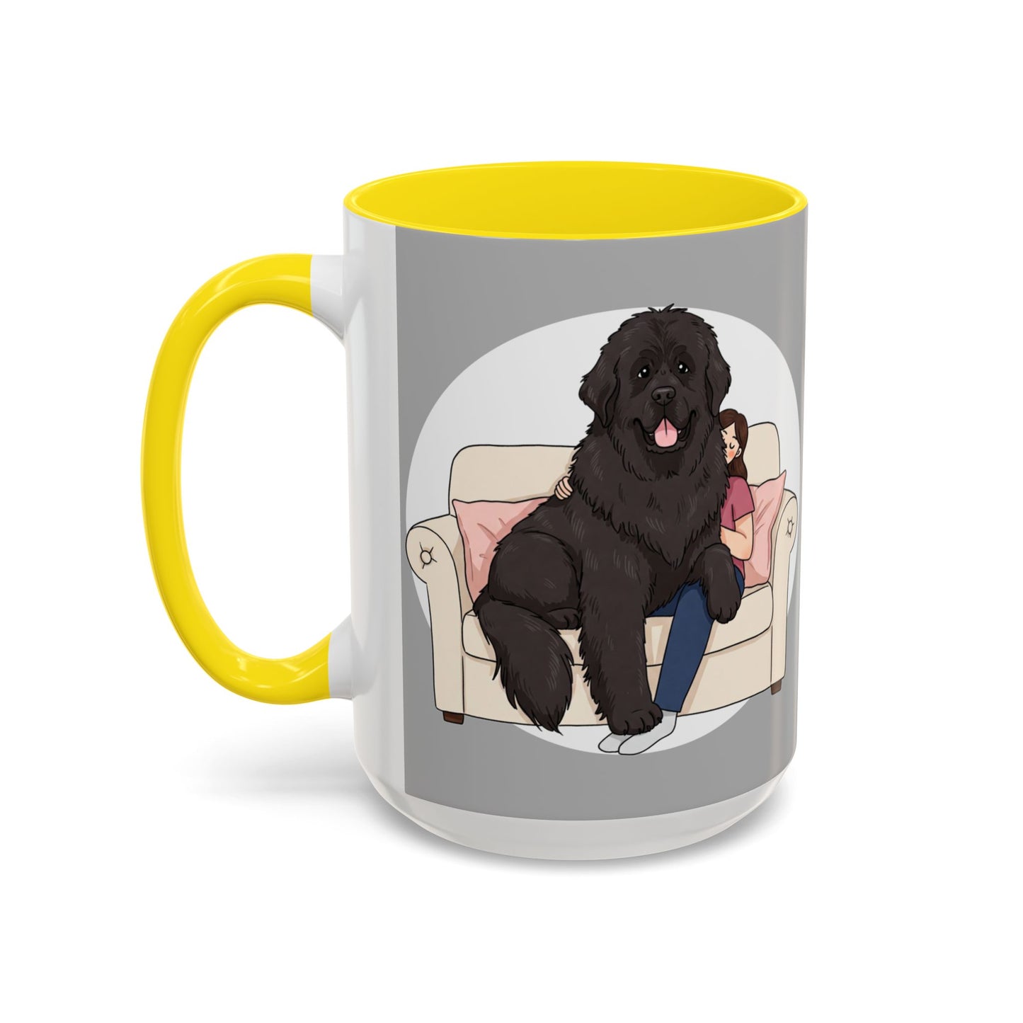 Funny Newfoundland Lap Dog Coffee Mug - Perfect Gift for Dog Lovers, Pet Parents, Cozy Home Decor, Caffeine Fix, Unique Gift Idea - Schmartypants