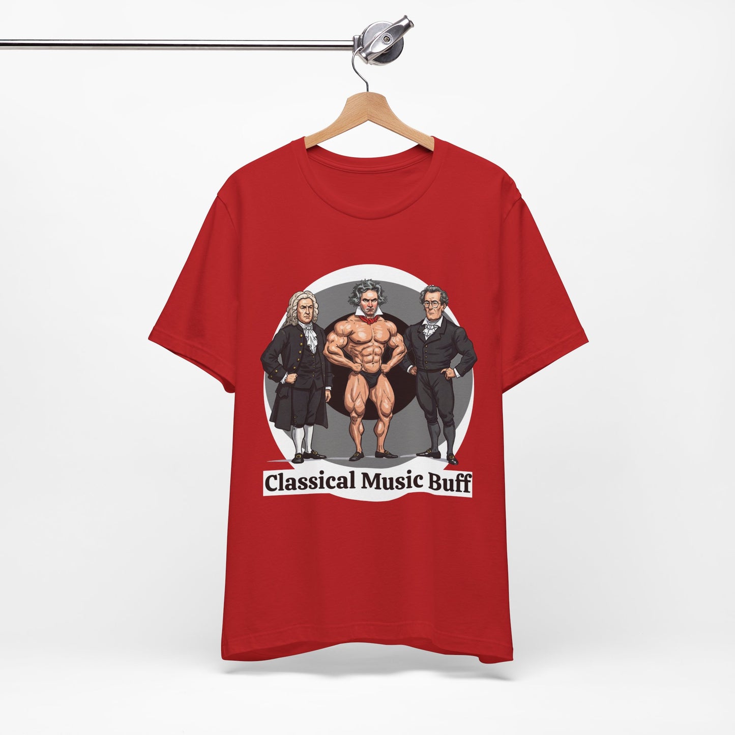 'Classical Music Buff' Unisex Tee - Perfect for Music Lovers & Gift Ideas - Hilarious Tee for Classical Music Listeners, Musicians