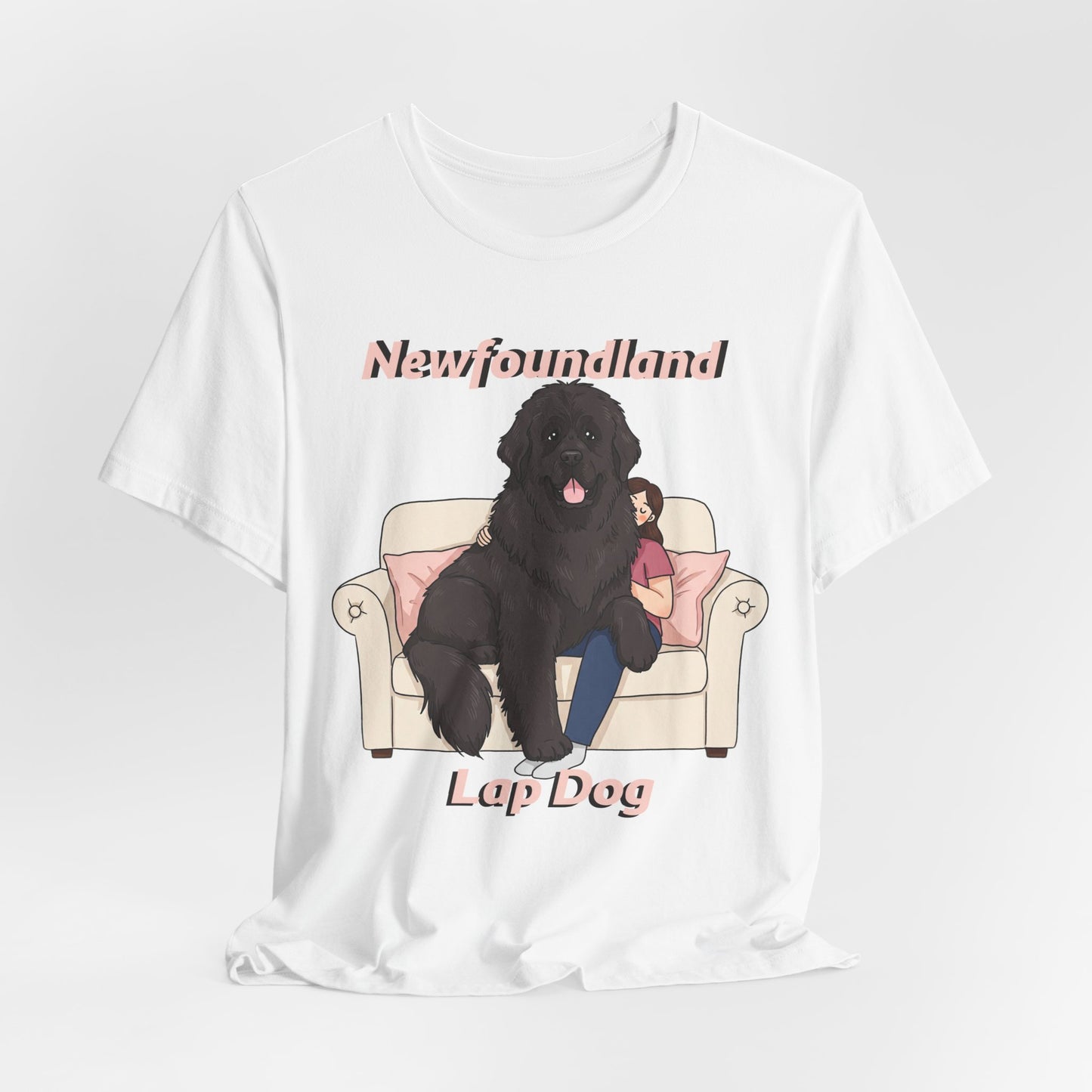Newfoundland Lap Dog Unisex Tee - Funny Dog Lover Shirt - Schmartypants