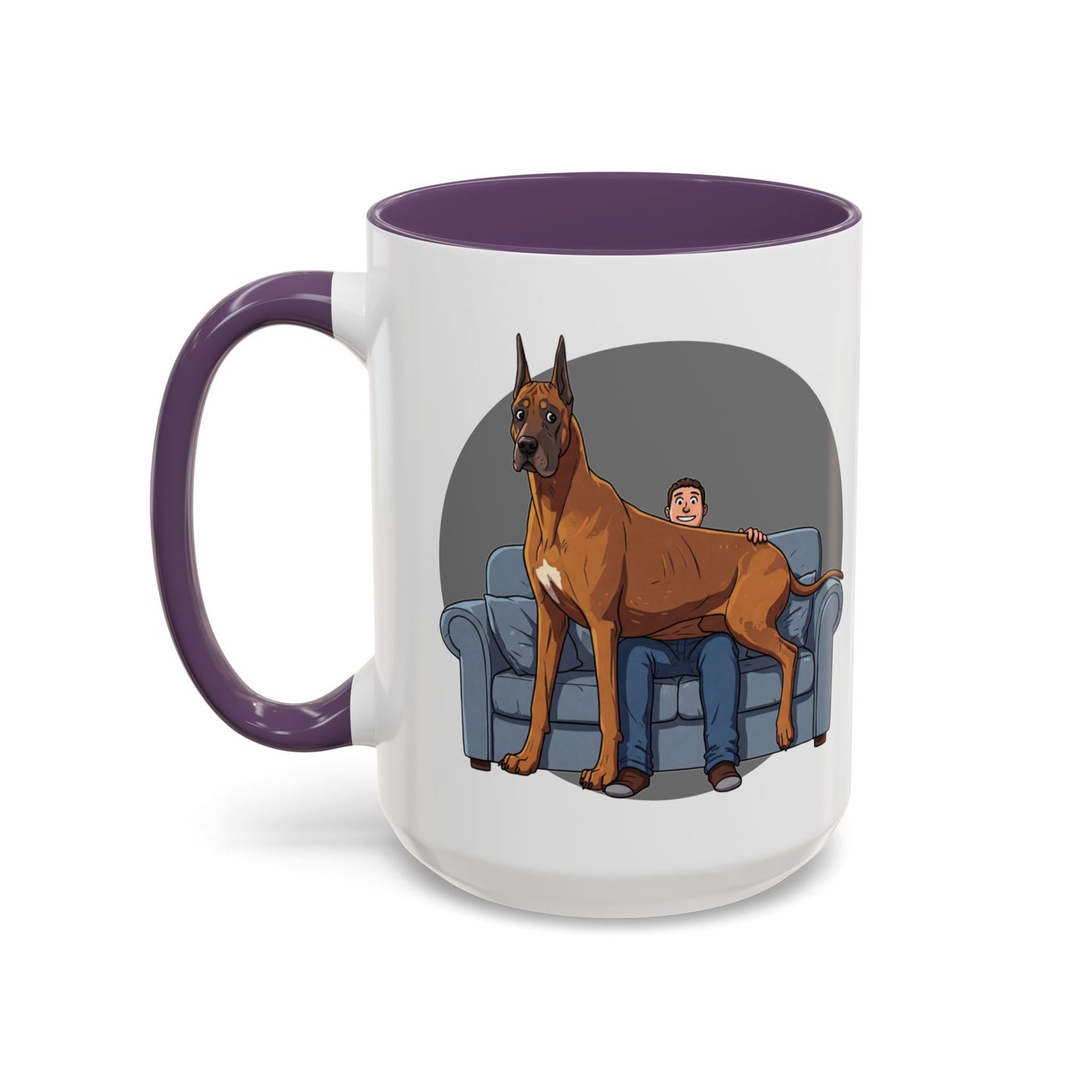 Hilarious Great Dane Lap Dog Coffee Mug - Funny Dog Lover Gift - Schmartypants