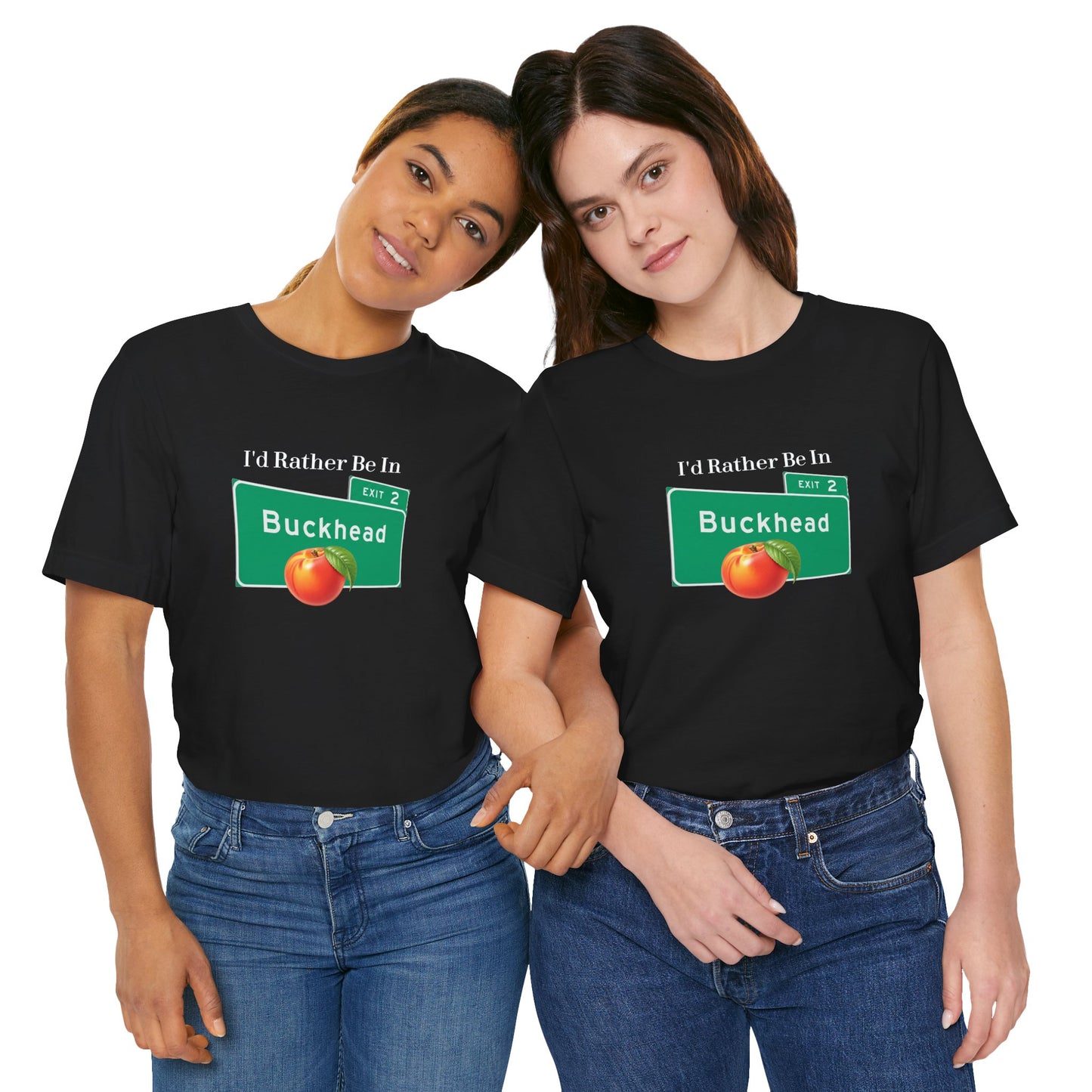 Buckhead Atlanta Unisex Tee, Georgia Tech Shirt, Downtown Club Scene Top, Atlanta GA Gift, Short Sleeve T-Shirt, Georgia Home Shirt