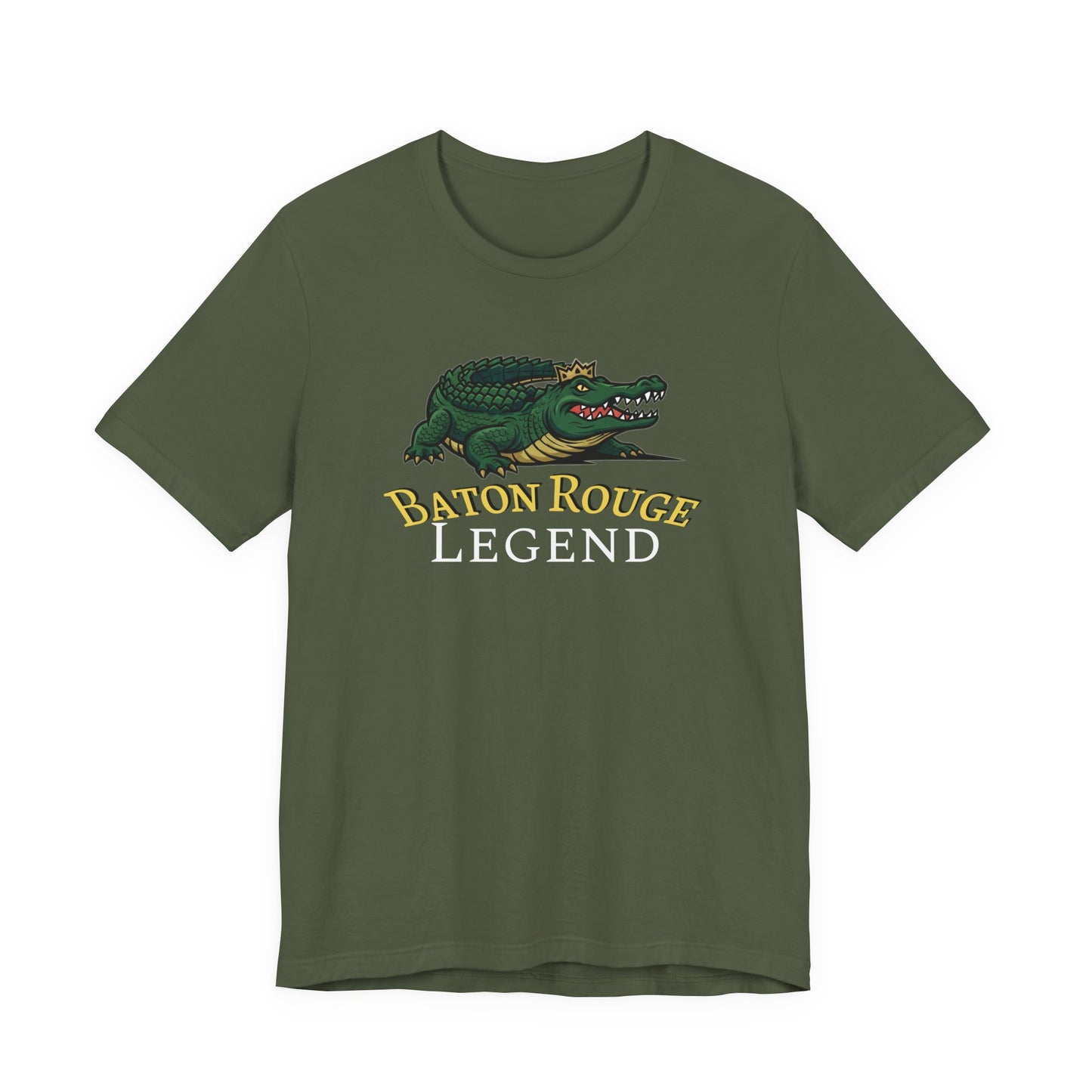 Baton Rouge Legend Tee, Unisex Graphic T-Shirt, Casual Wear, Gift Idea for College Students, Souvenir Apparel