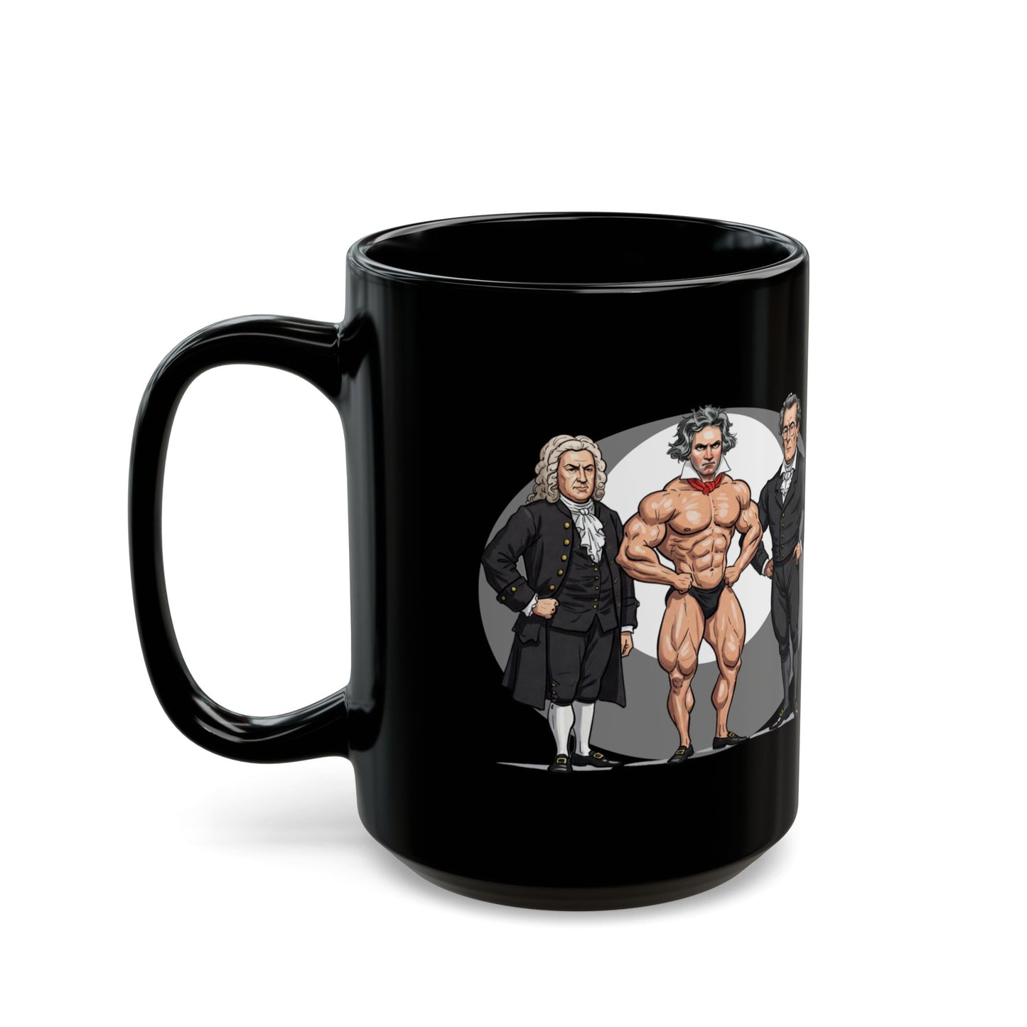 'Classical Music Buff' Mug - 11oz & 15oz, Funny Perfect Gift for Musicians, Music Lovers, Coffee Enthusiasts, Birthday, Celebration, Home Decor, Symphony - Schmartypants