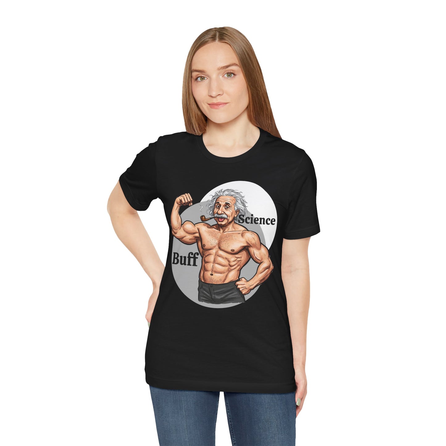 Science Buff Unisex Short Sleeve Tee - Funny Science Themed T-Shirt - Einstein Gift - Physics Lovers - Schmartypants
