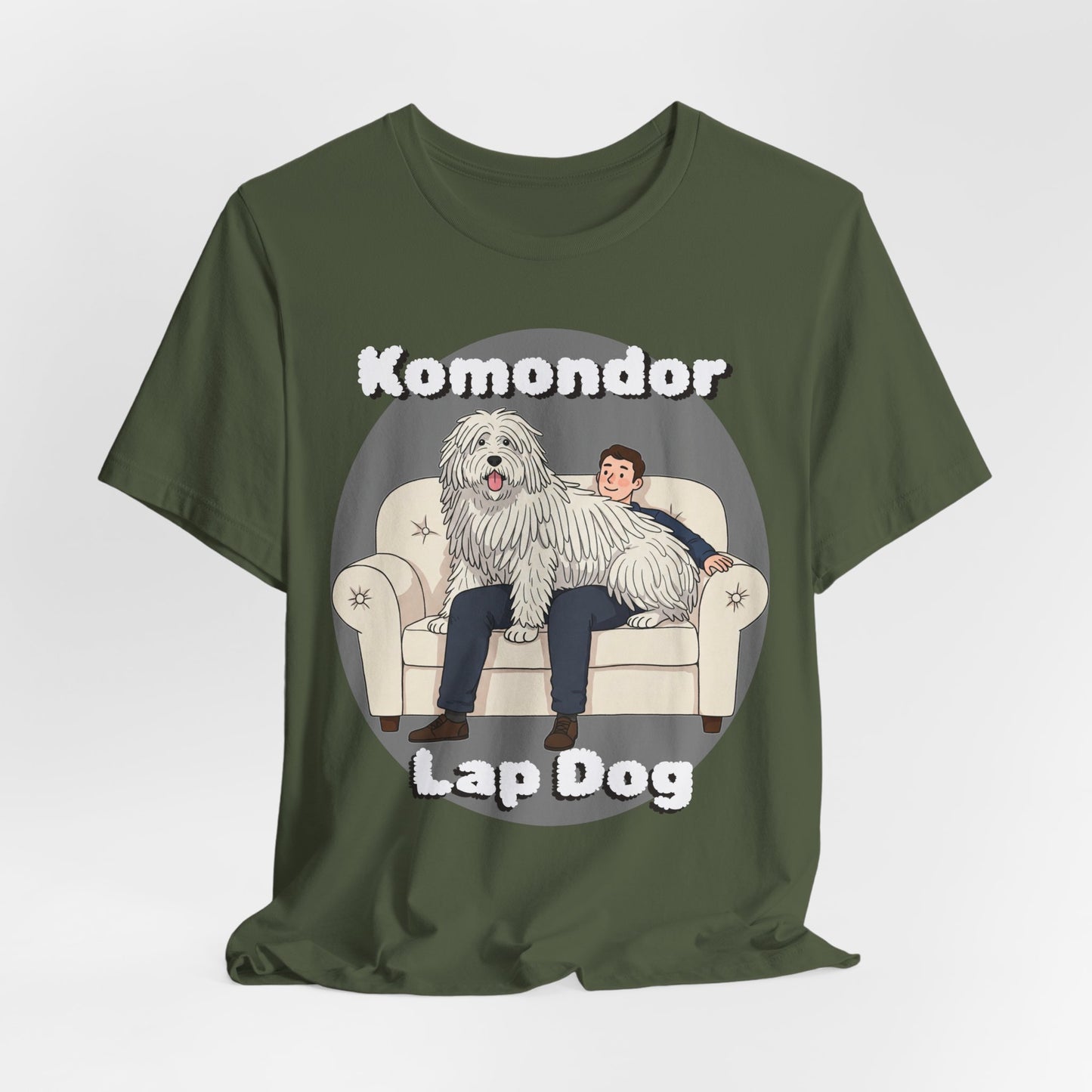 Hilarious Komondor Lap Dog Unisex Tee - Fun Pet Lover Shirt - Schmartypants