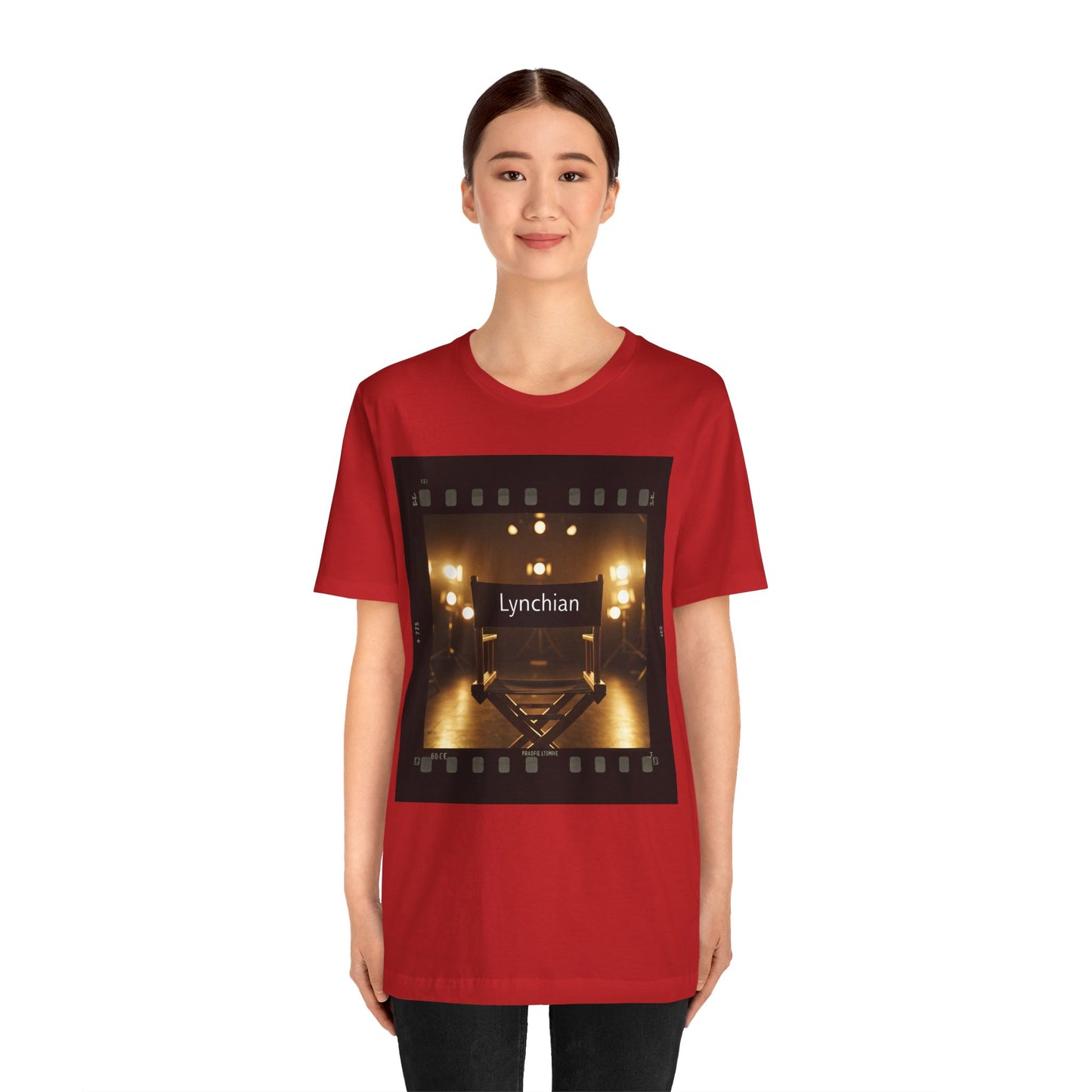 'Lynchian' Short Sleeve Tee - Artistic Film Inspired Design for Classic Movie Lovers, Fim Fans, Fans of David Lynch - Schmartypants