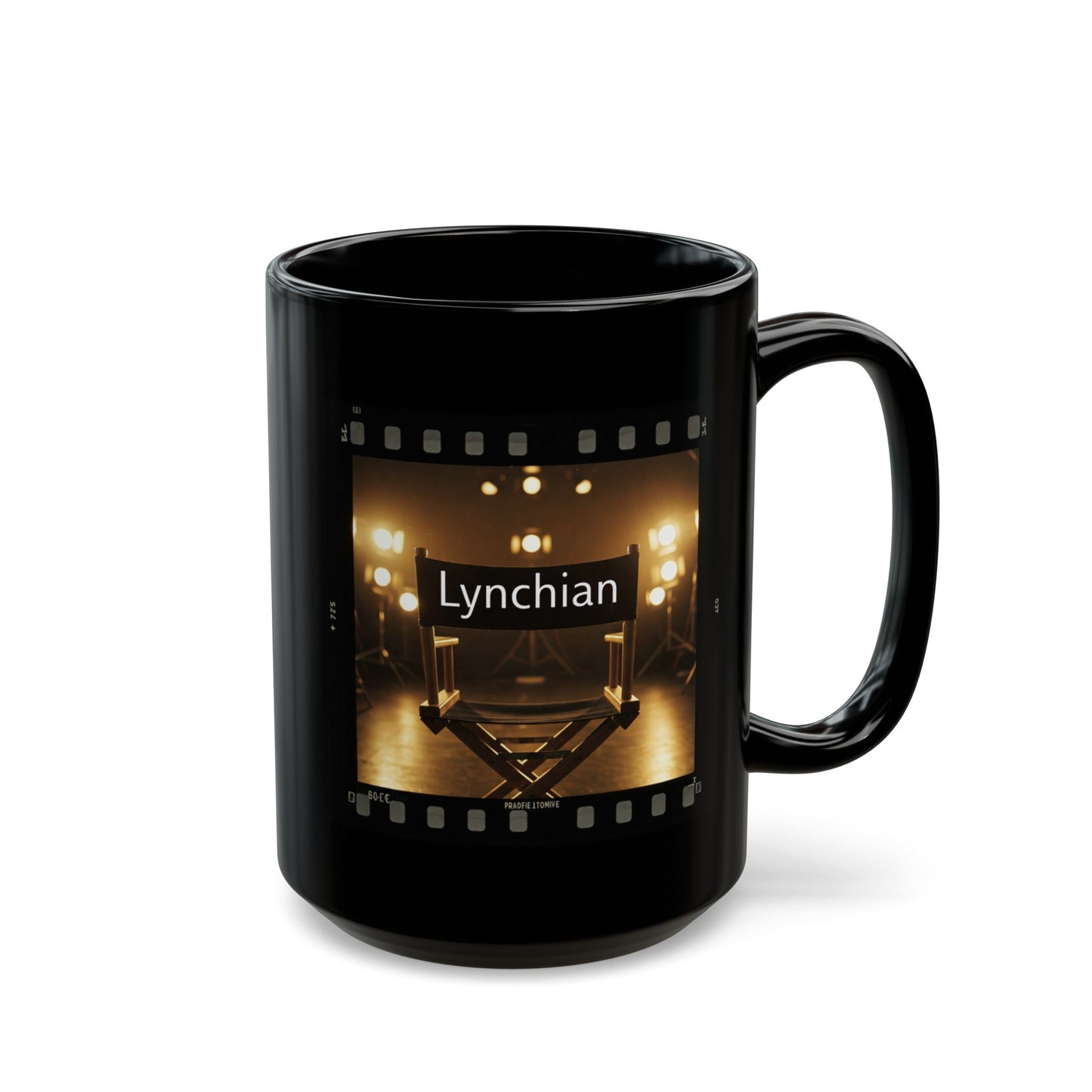 'Lynchian' Cinema Black Mug - 11oz & 15oz | Perfect Gift for Movie Lovers and Film Students, David Lynch Fans - Schmartypants