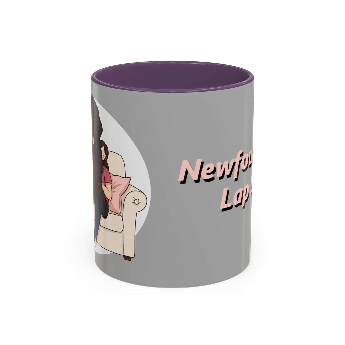 Funny Newfoundland Lap Dog Coffee Mug - Perfect Gift for Dog Lovers, Pet Parents, Cozy Home Decor, Caffeine Fix, Unique Gift Idea - Schmartypants