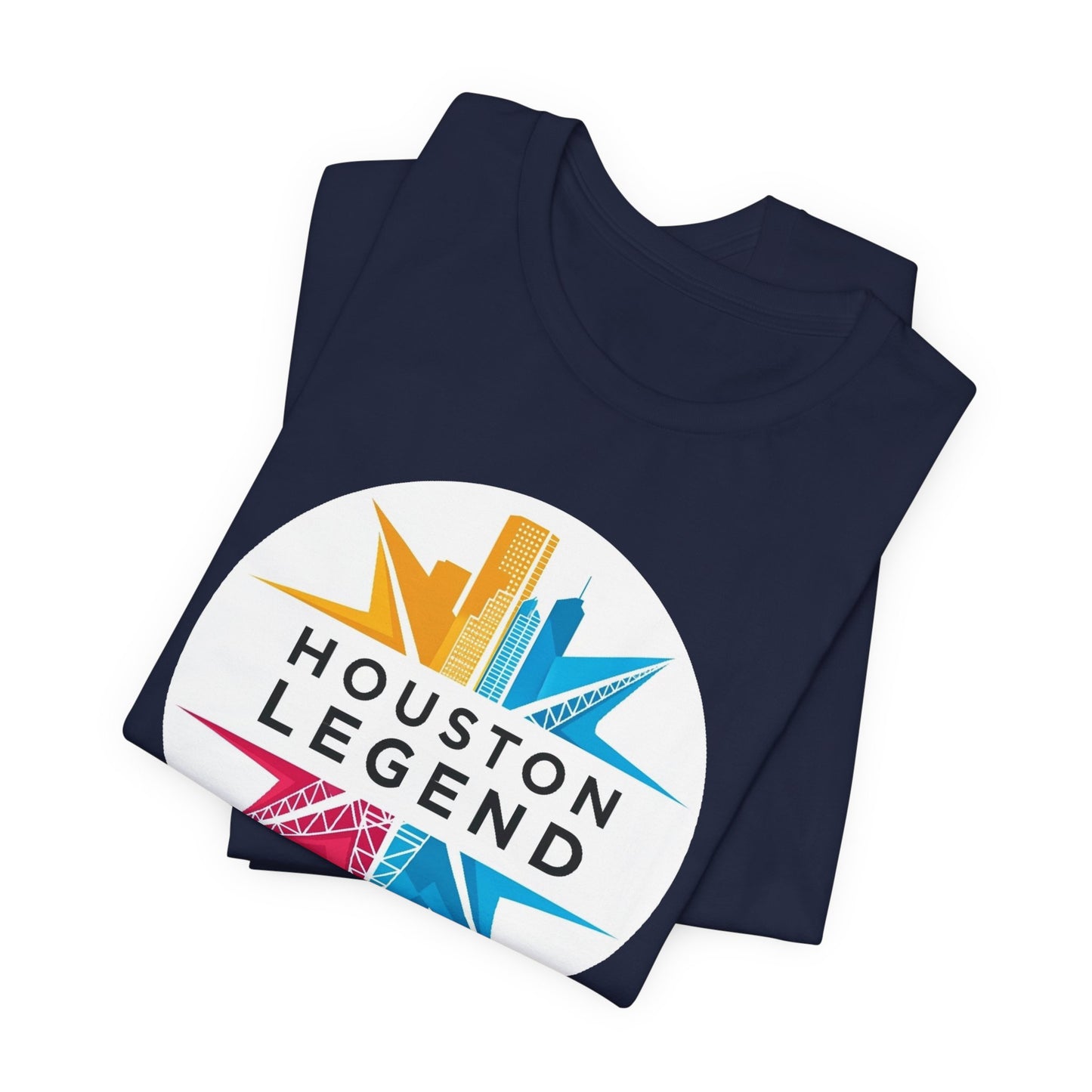 Houston Legend Short Sleeve Tee, Unisex T-Shirt, Houston Souvenir, Urban Fashion, Casual Wear, Gift for Houston Lovers