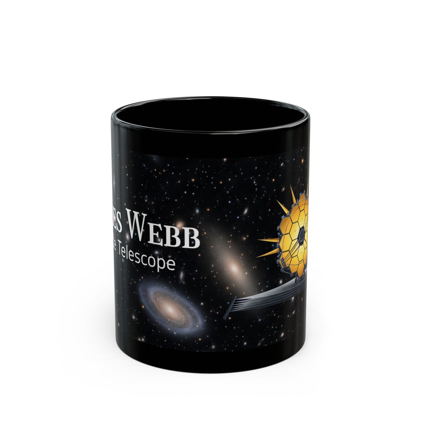 Astronomy Mug James Webb Space Telescope Design, Space Lover Coffee Cup, Gift for Stargazers, Galaxy Drinkware, Science Enthusiast Mug