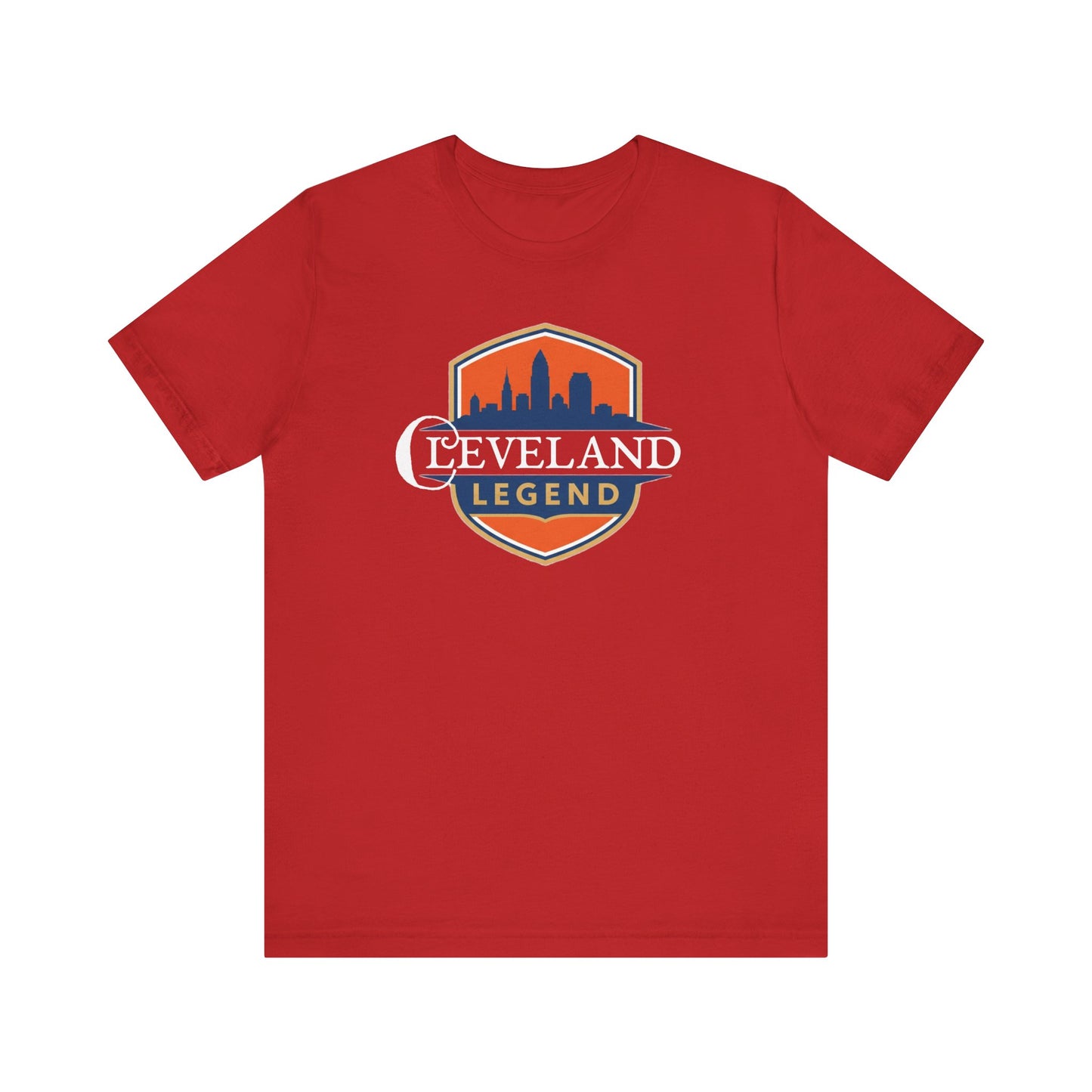 Cleveland Legend Unisex Tee - Casual Graphic Shirt, Gift for Sports Fans, Summer Essential, Unique Ohio Pride Tee, Cleveland Souvenir Tee