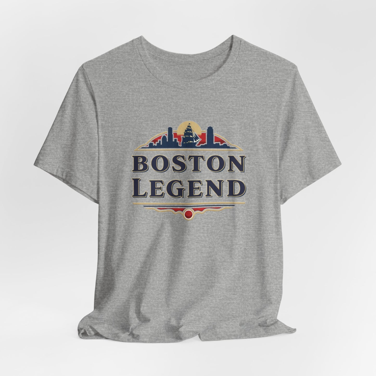 Boston Legend Unisex Tee | Casual Everyday Wear, Gift for Sports Fans, Boston Pride Shirt, Travel Souvenir, Summer Outfit