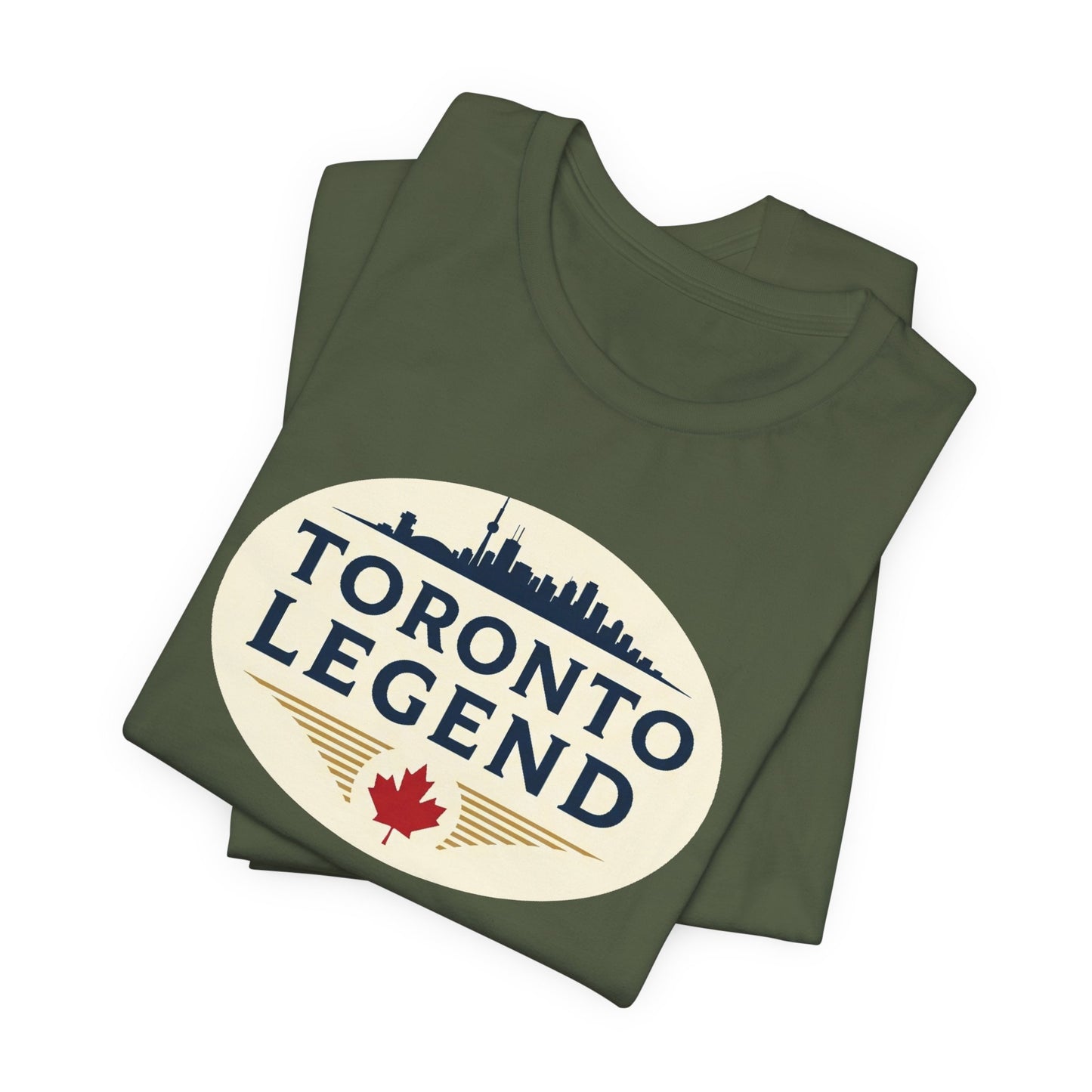 Toronto Legend Unisex Jersey Short Sleeve Tee, Toronto T-Shirt, Travel Shirt, Canada Souvenir, Gift for Travelers, Casual Wear