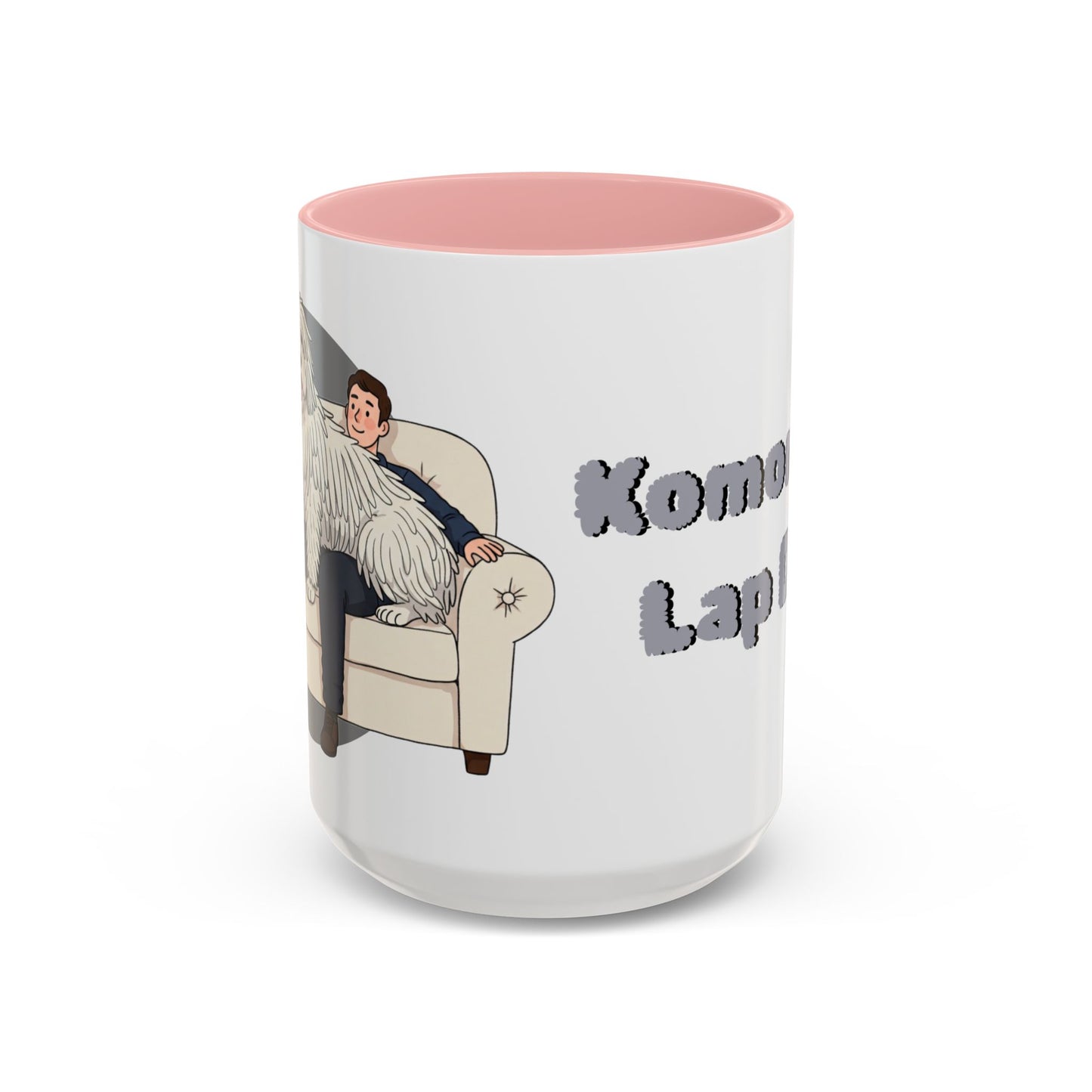 Komondor Lap Dog Coffee Mug - Funny Animal Lover Gift - Schmartypants