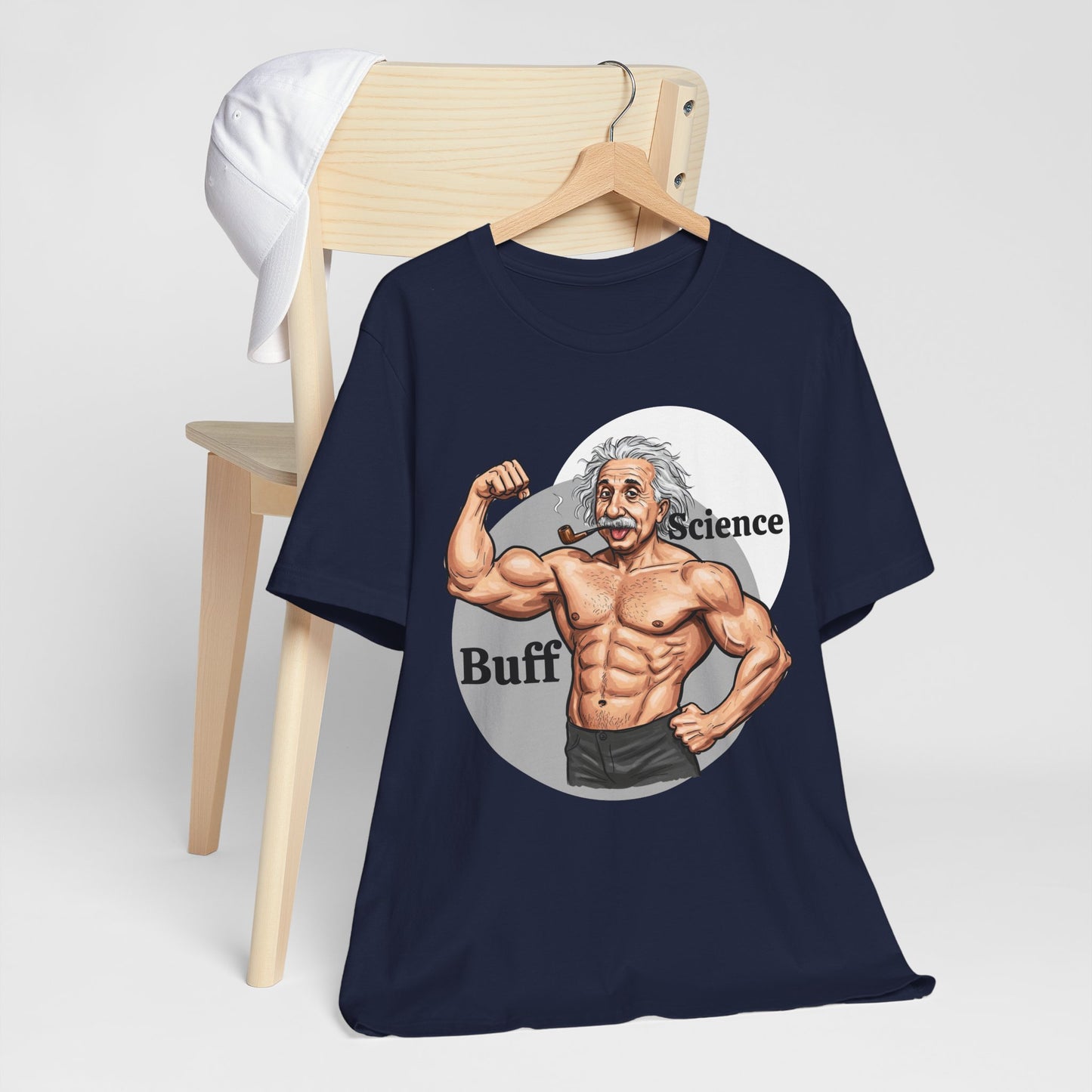 Science Buff Unisex Short Sleeve Tee - Funny Science Themed T-Shirt - Einstein Gift - Physics Lovers - Schmartypants
