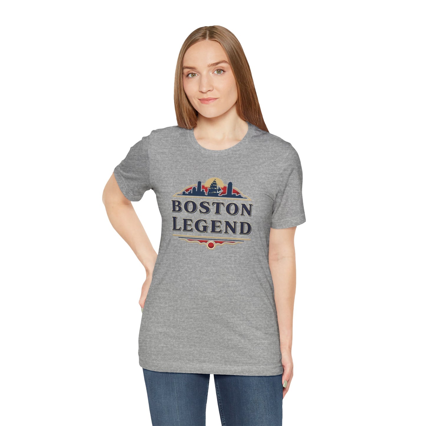 Boston Legend Unisex Tee | Casual Everyday Wear, Gift for Sports Fans, Boston Pride Shirt, Travel Souvenir, Summer Outfit