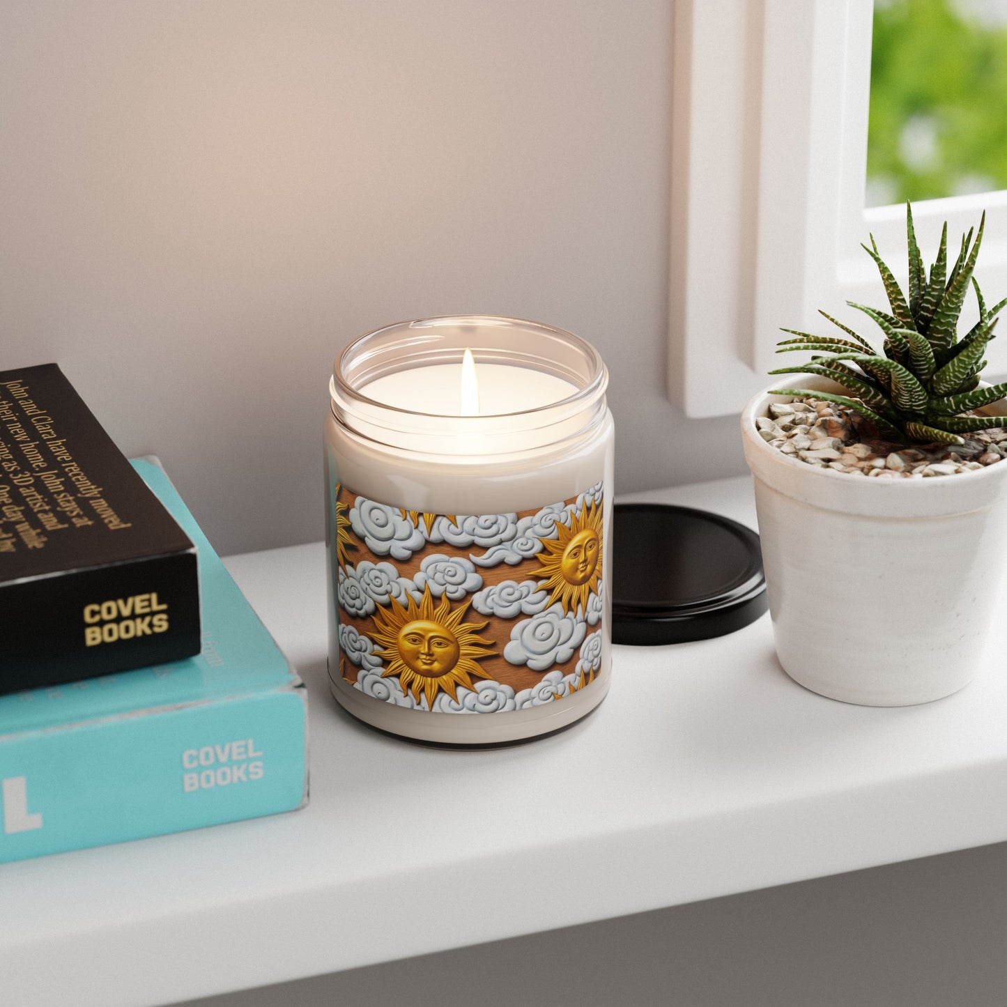 Sunny Day Scented Soy Candle | Brighten Your Space, Home Decor, Gift for Her, Aromatherapy, Relaxation, Summer Vibes
