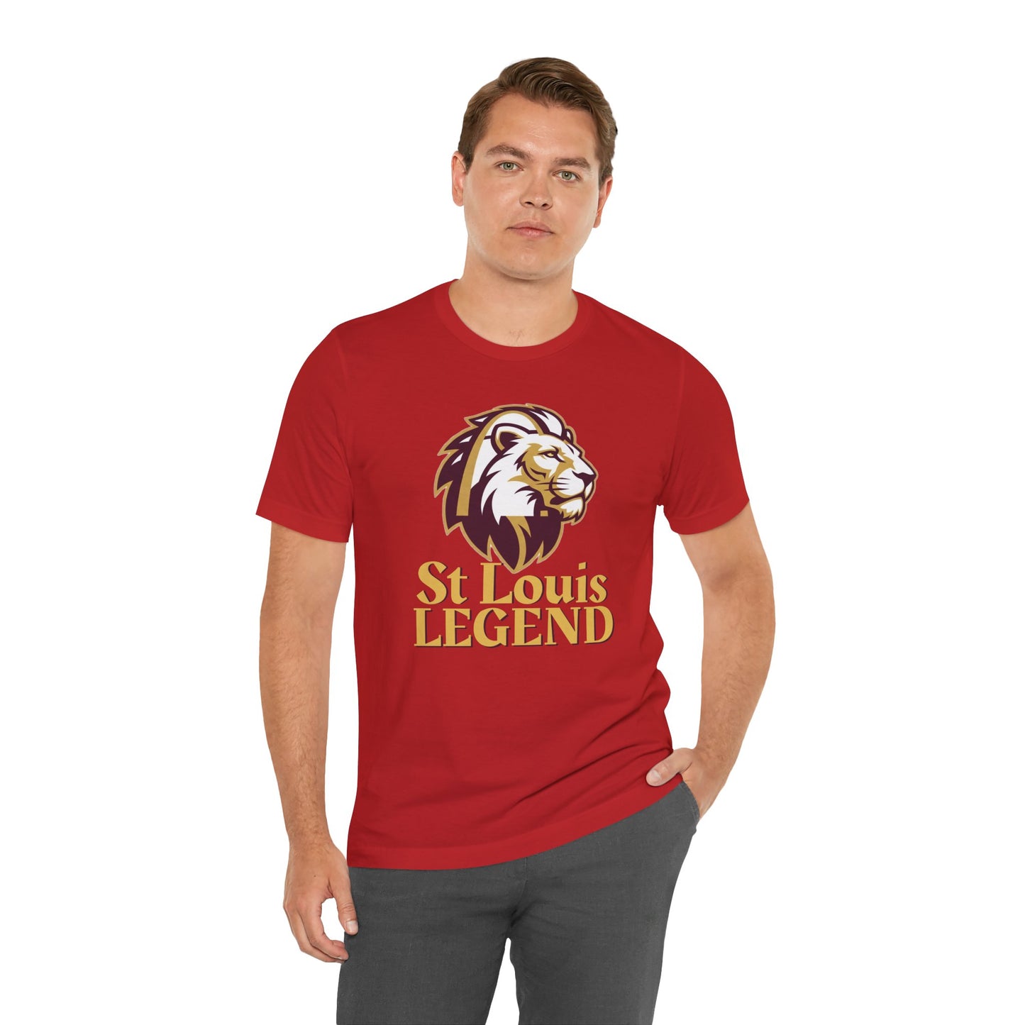 St. Louis Legend Tee - Celebrate Your Pride, Unisex Jersey Short Sleeve T-Shirt, Gift for Sports Fans, Casual Wear, Team Spirit