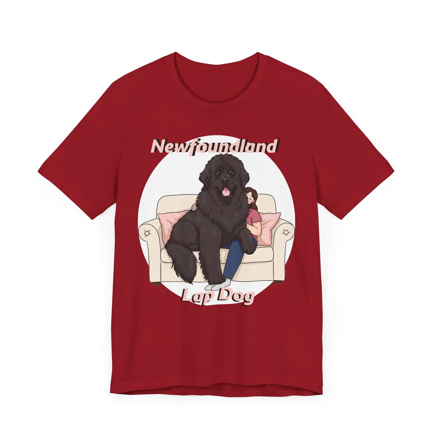 Newfoundland Lap Dog Unisex Tee - Funny Dog Lover Shirt - Schmartypants