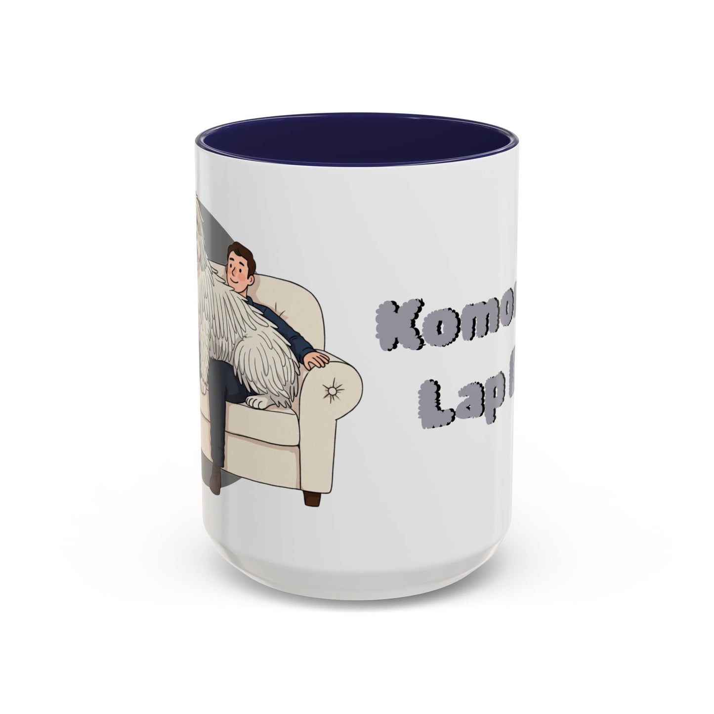 Komondor Lap Dog Coffee Mug - Funny Animal Lover Gift - Schmartypants