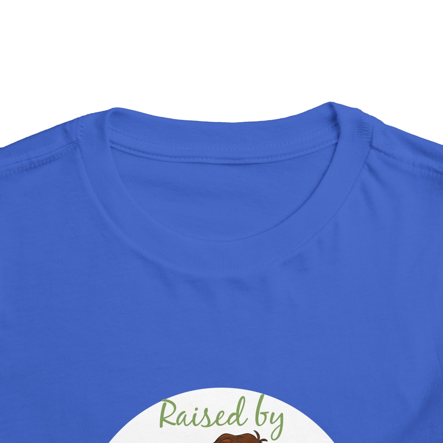 Funny Adorable 'Raised by Meerkats' Toddler Short Sleeve Tee - Cute Animal Tee for Kids Who Love Meerkats - Schmartypants