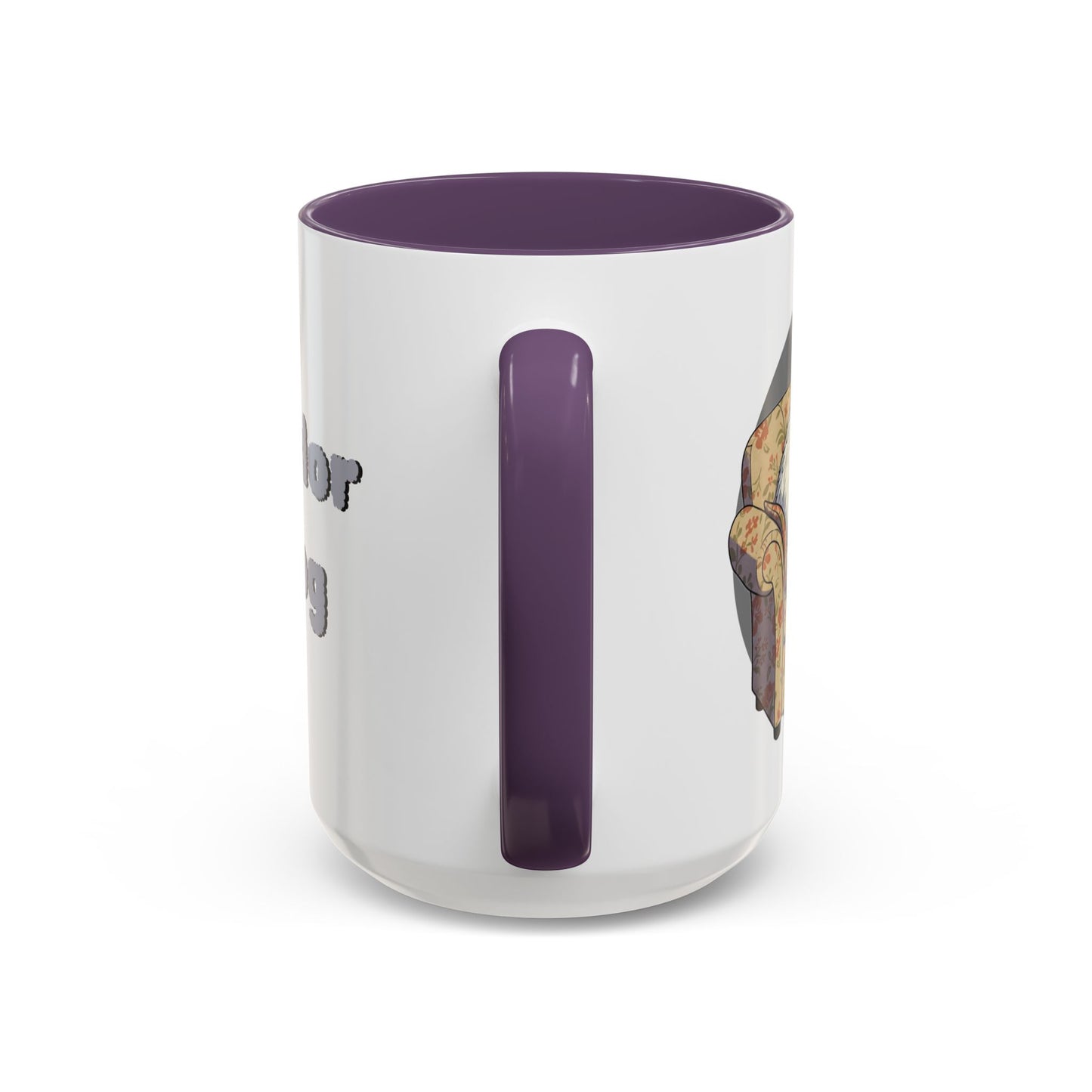 Komondor Lap Dog Coffee Mug - Funny Pet Lovers Gift - 11oz & 15oz - Schmartypants