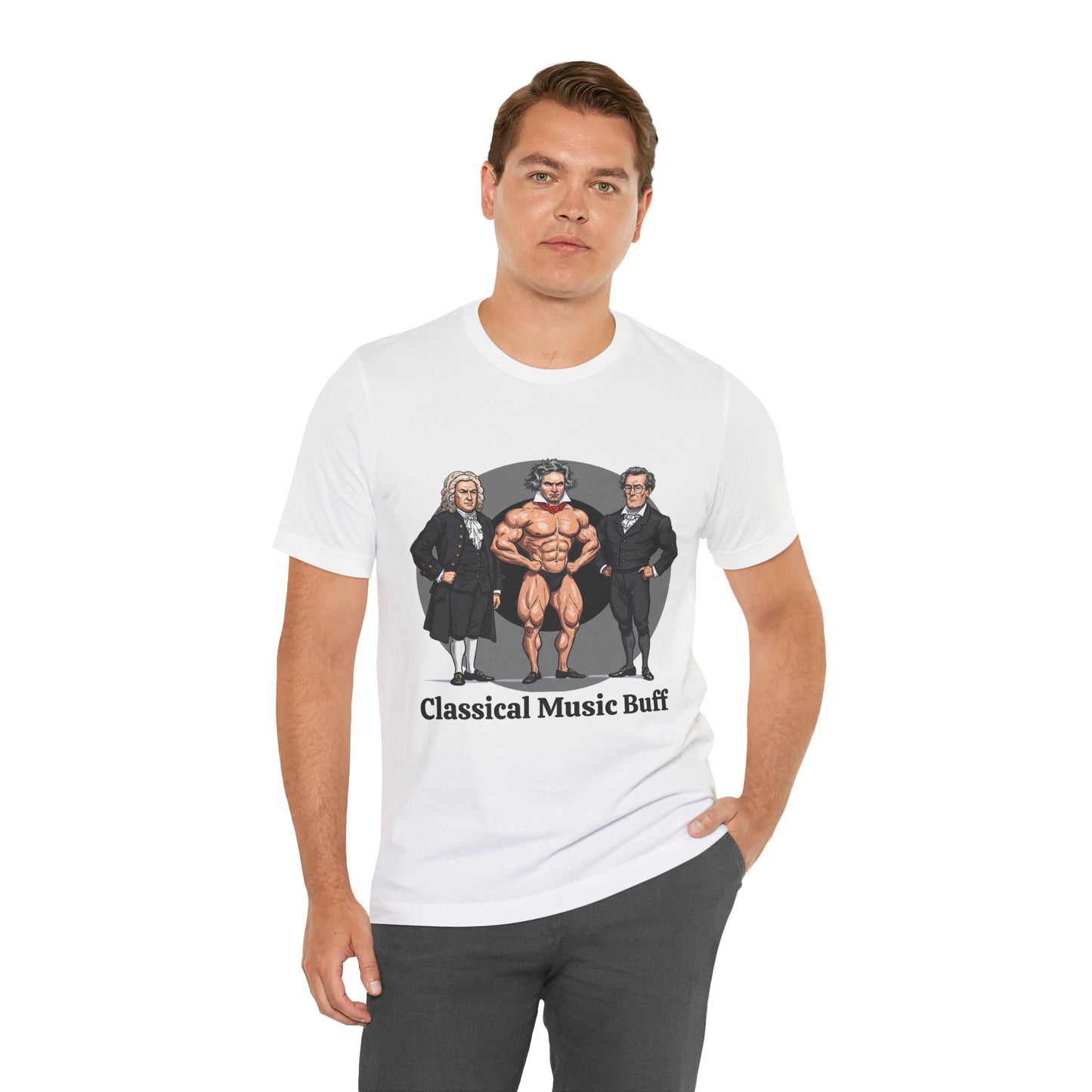 'Classical Music Buff' Unisex Tee - Perfect for Music Lovers & Gift Ideas - Hilarious Tee for Classical Music Listeners, Musicians