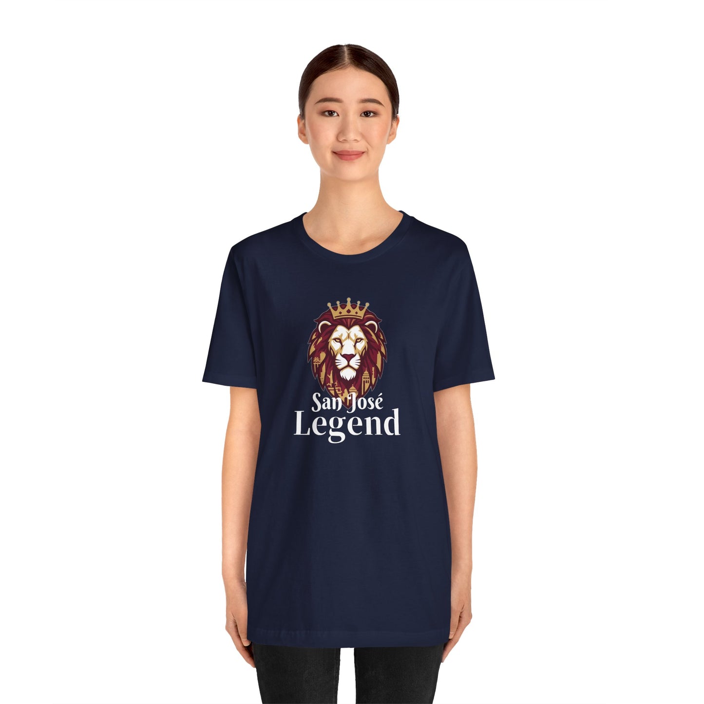 San José Legend Tee - Unisex Jersey Short Sleeve T-Shirt, San José Souvenir Tee, Birthday Apparel, Sports Fan Shirt, Casual Wear