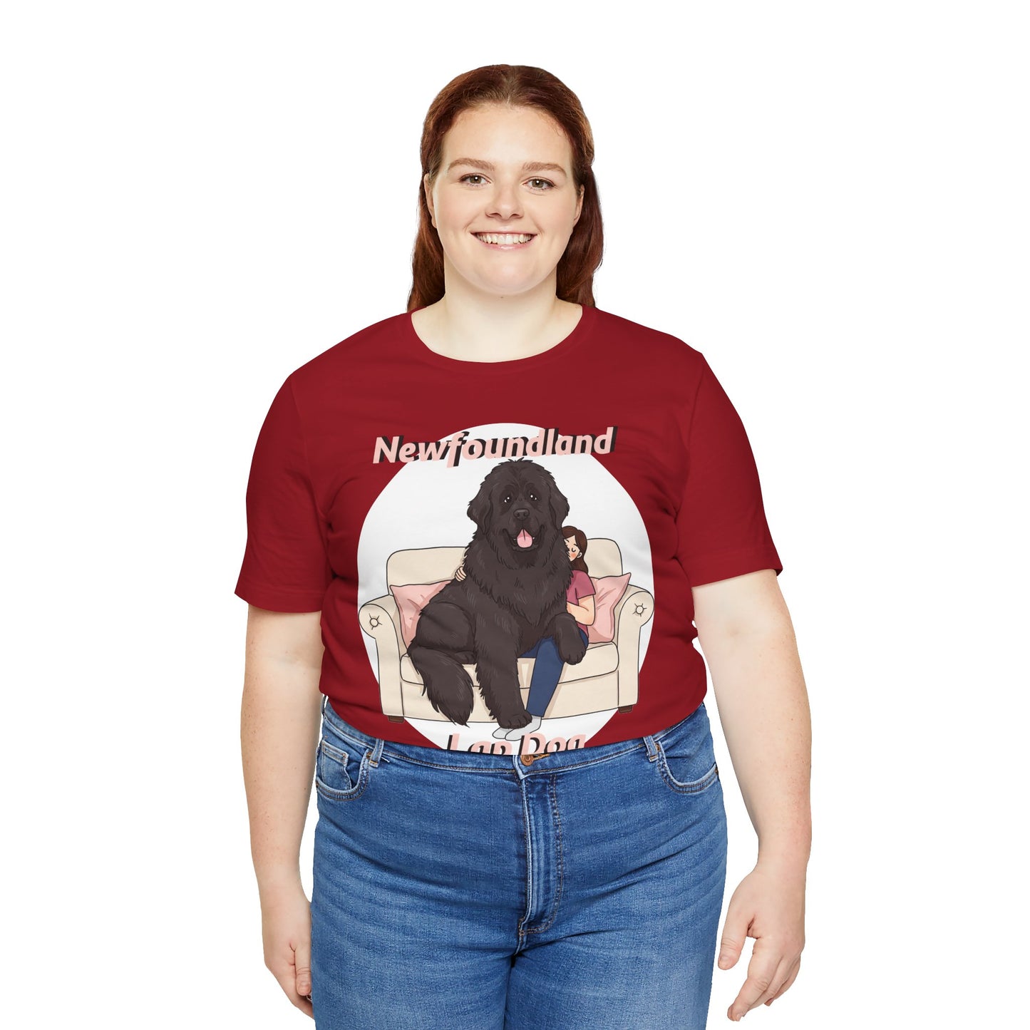 Newfoundland Lap Dog Unisex Tee - Funny Dog Lover Shirt - Schmartypants