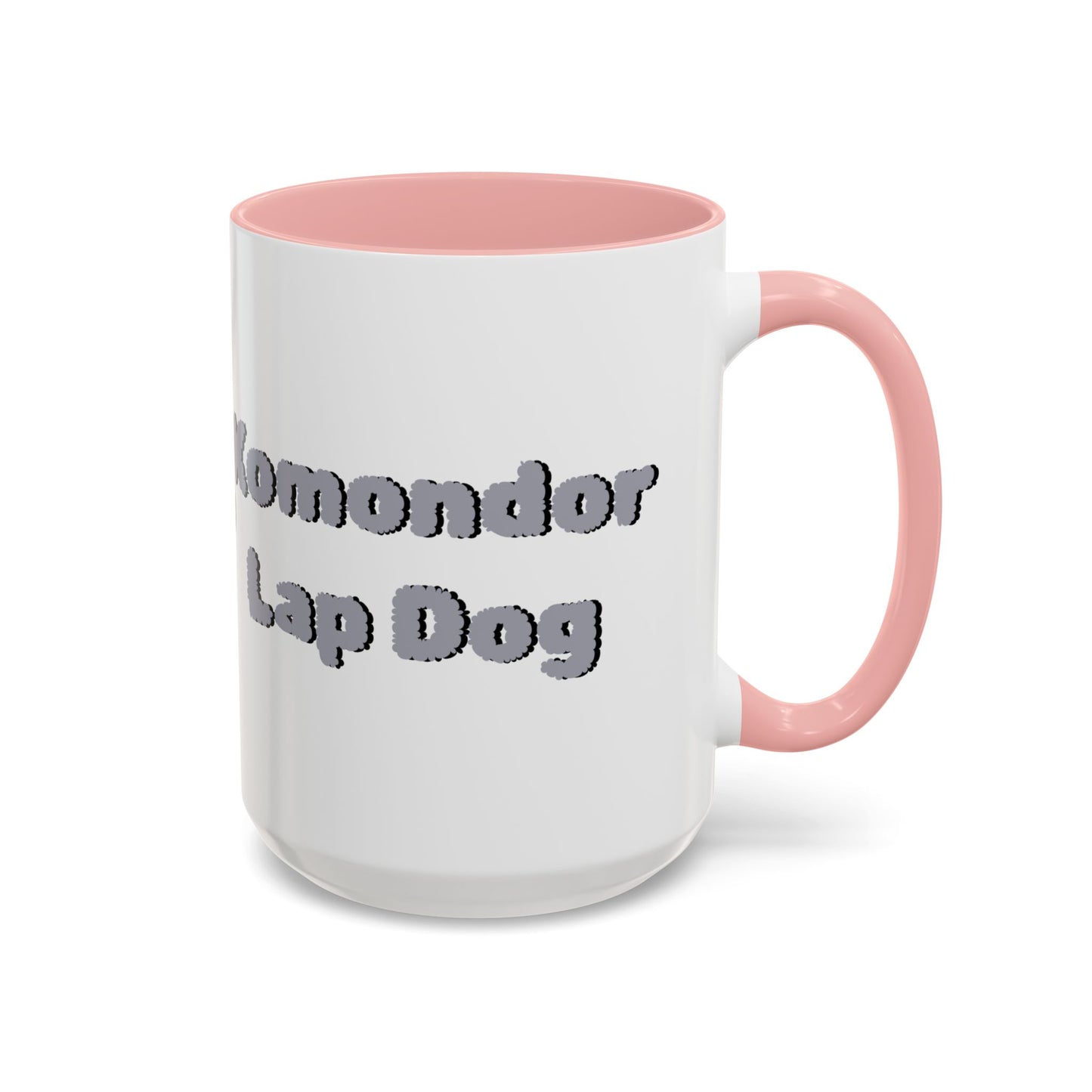 Komondor Lap Dog Coffee Mug - Funny Pet Lovers Gift - 11oz & 15oz - Schmartypants