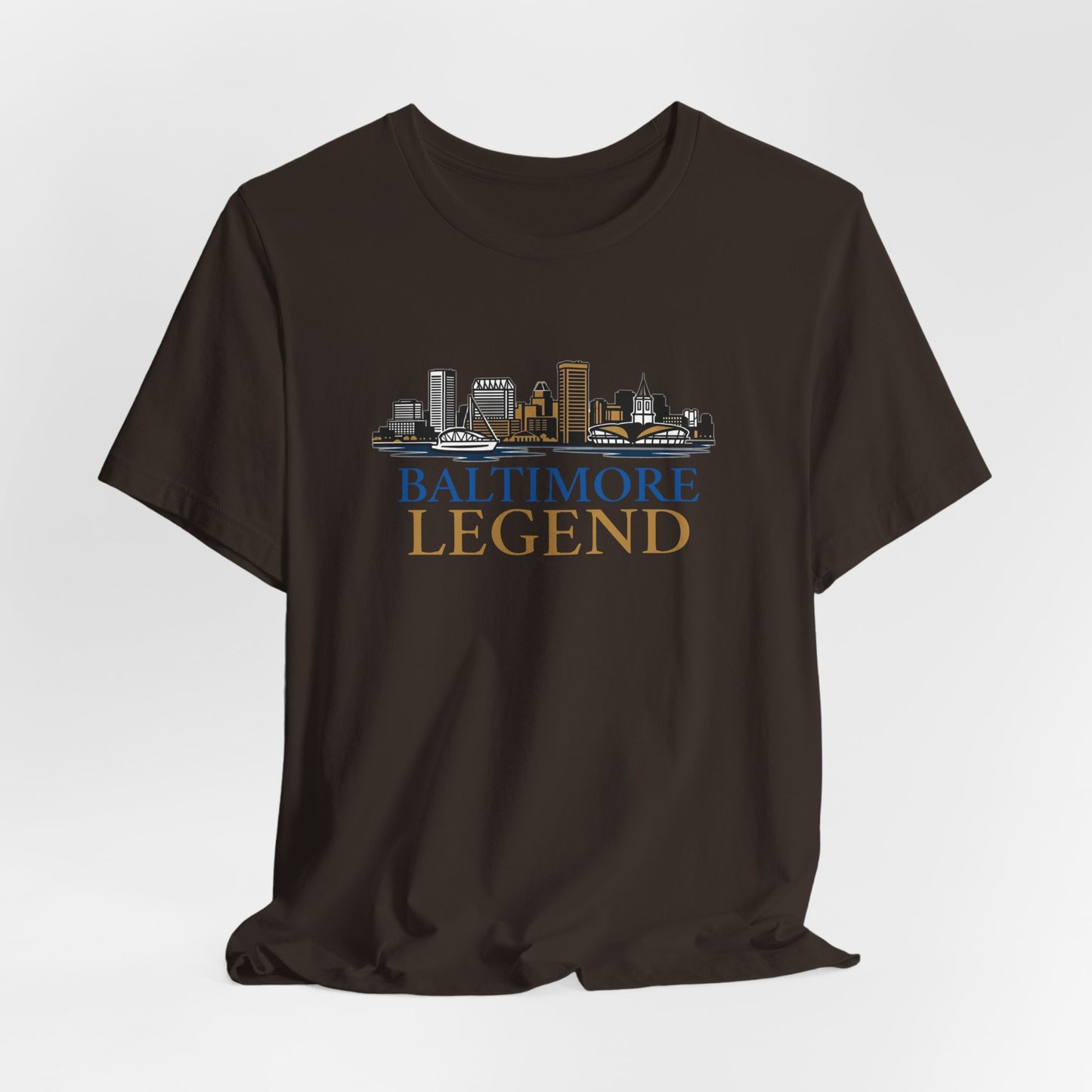 Baltimore Legend Unisex Tee, Graphic T-Shirt, Urban Style Shirt, Gift for City Lovers, Baltimore Pride Apparel, Baltimore Souvenir Shirt