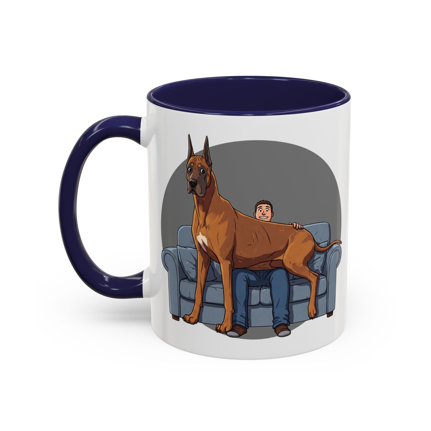 Hilarious Great Dane Lap Dog Coffee Mug - Funny Dog Lover Gift - Schmartypants