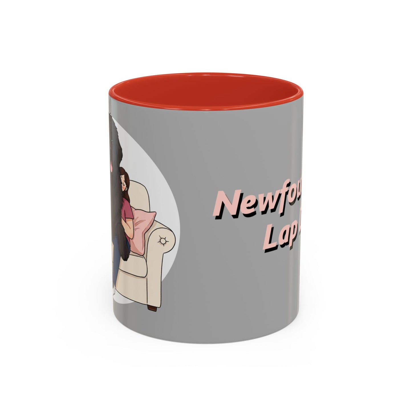 Funny Newfoundland Lap Dog Coffee Mug - Perfect Gift for Dog Lovers, Pet Parents, Cozy Home Decor, Caffeine Fix, Unique Gift Idea - Schmartypants