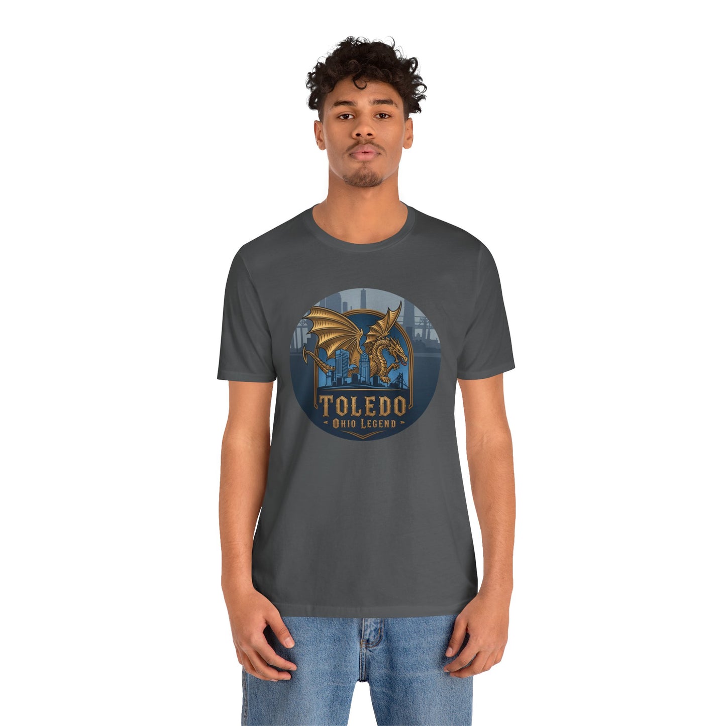 Toledo Dragon Legend T-Shirt | Unisex Jersey Tee | Perfect Gift for Fans, Festivals, and Celebrations, Casual Wear, Graphic Tee